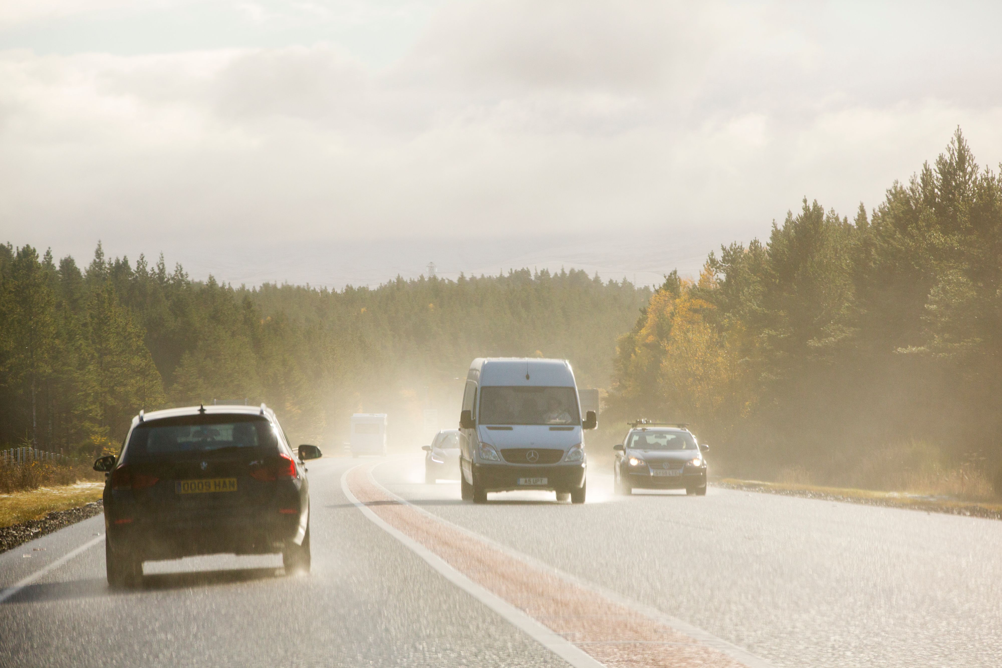 Vor allem auf der schottischen Fernstraße A9 kommt es immer wieder zu Unfällen.