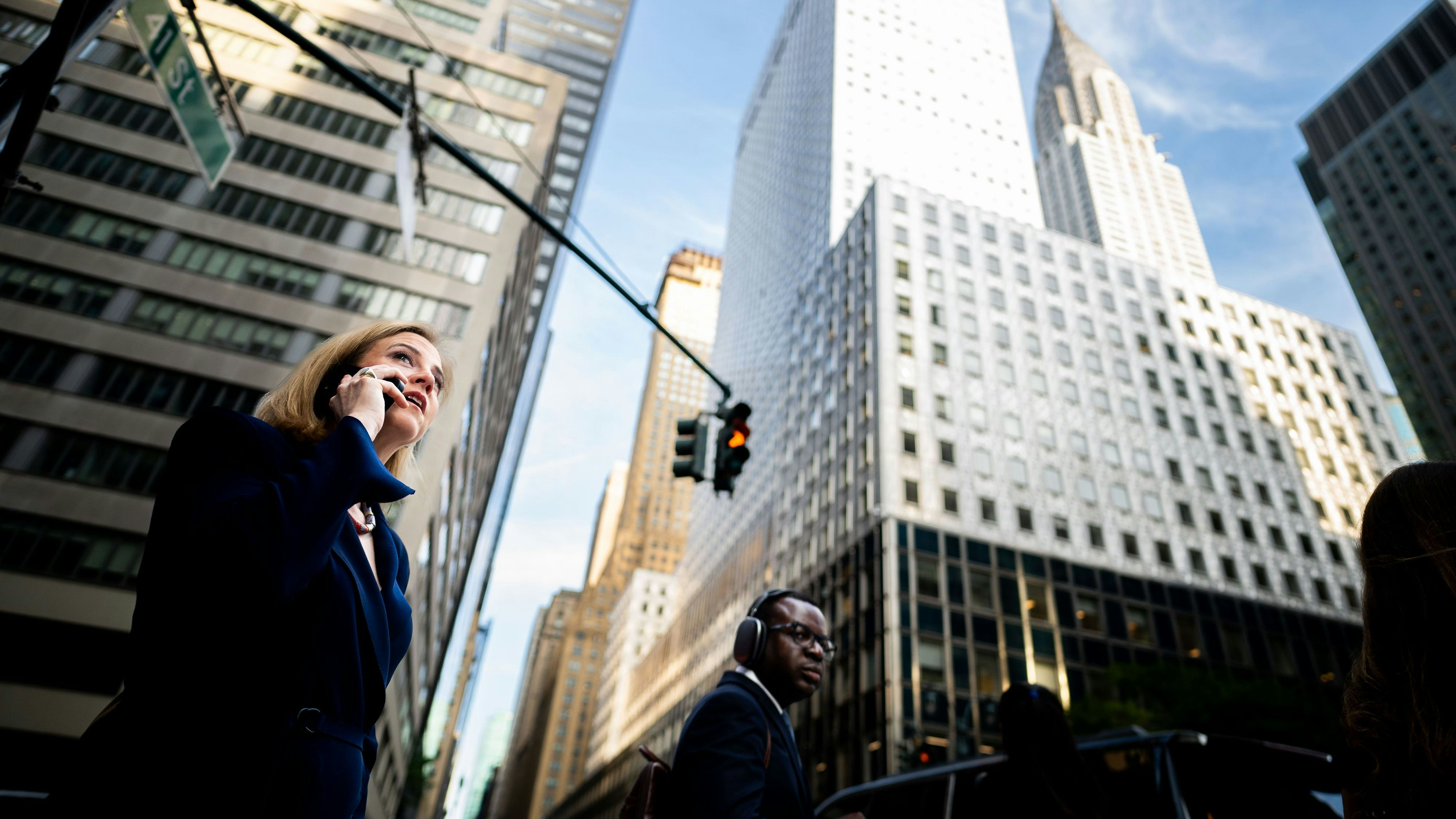 Beate Meinl-Reisinger hörte die Rede von Trump vor Ort in New York.