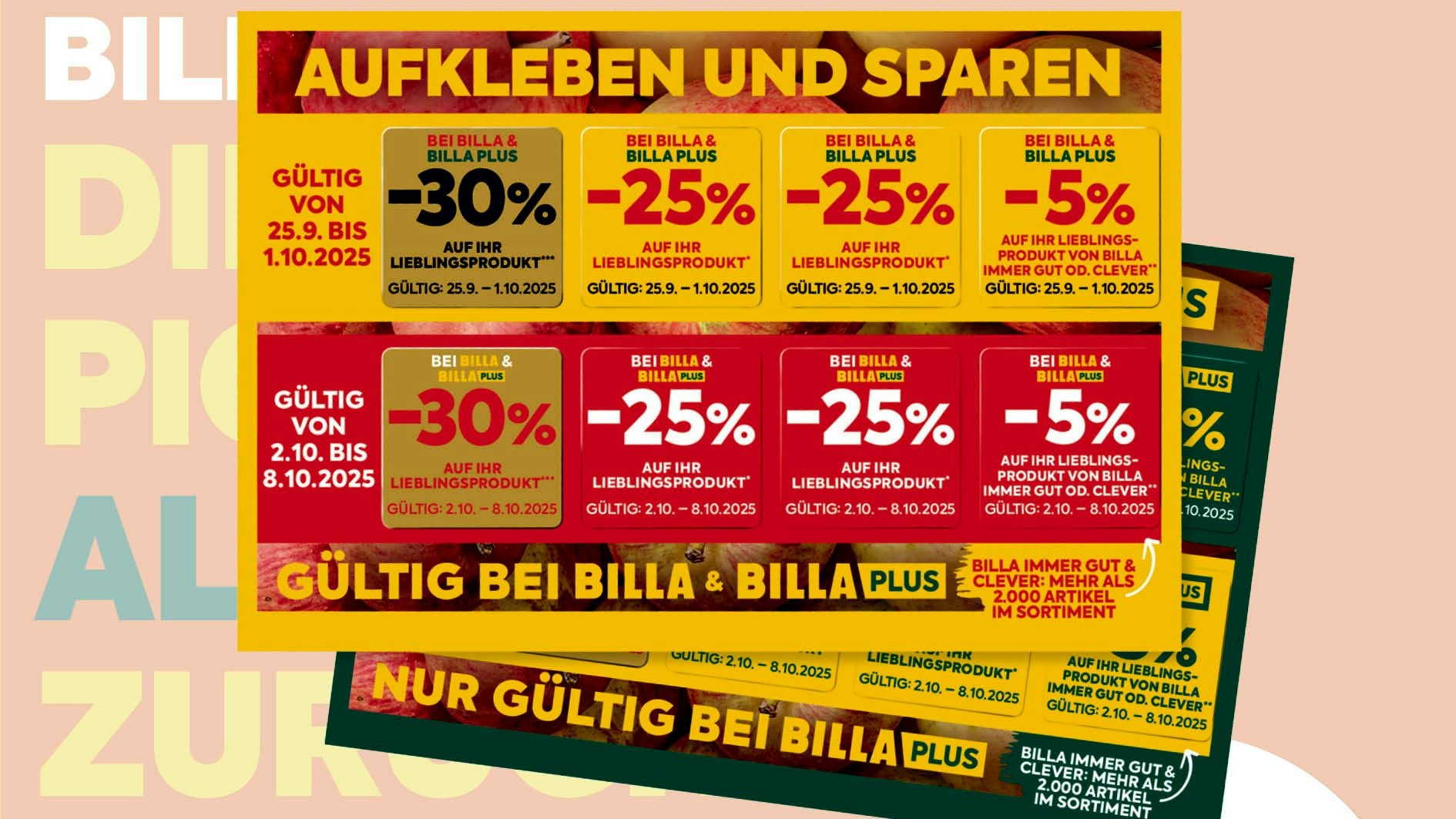 Heute.at - Enthüllt! Das können die neuen Billa-Rabattpickerln