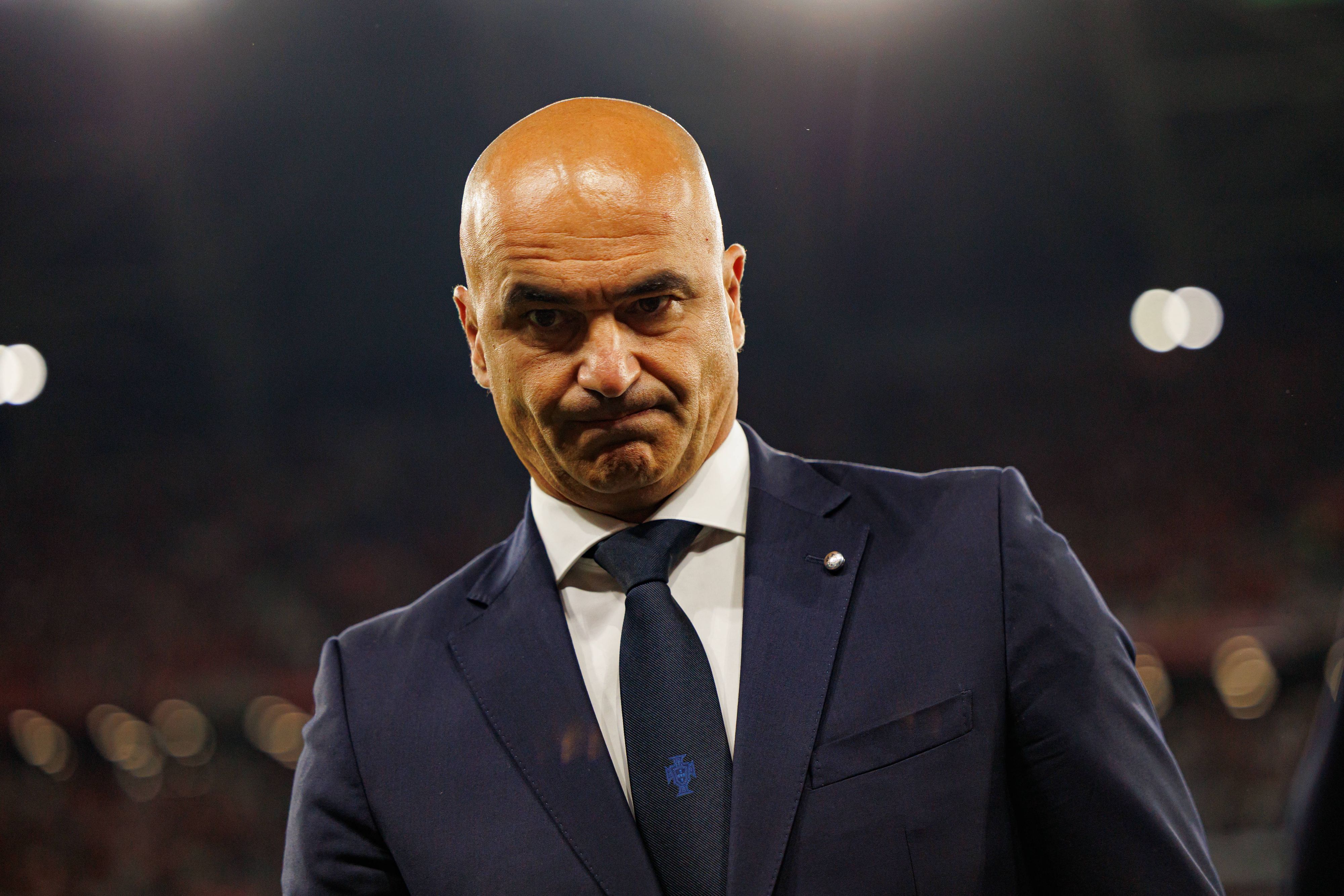 Portugals Teamchef Roberto Martinez. 