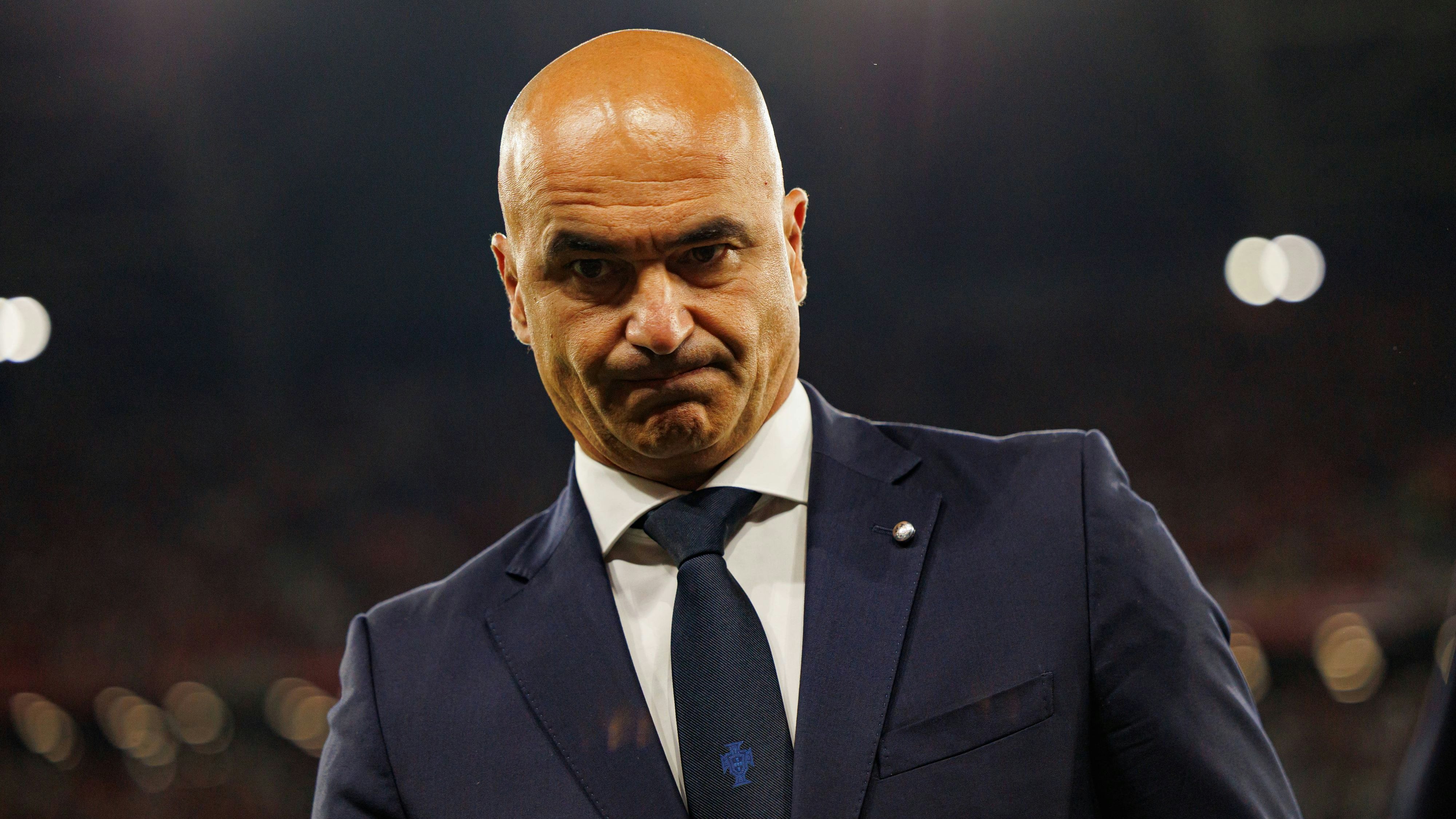 Portugals Teamchef Roberto Martinez. 