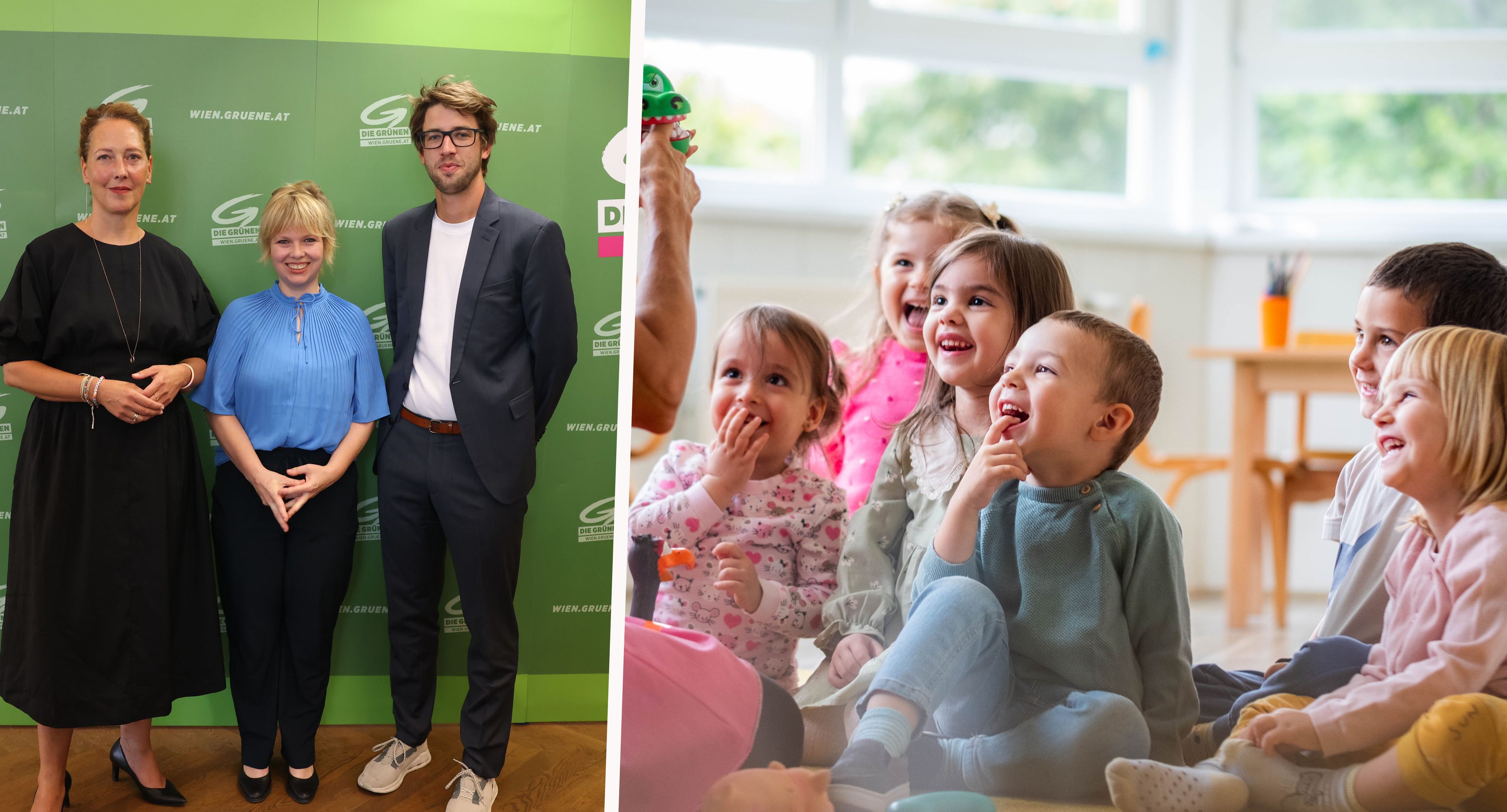 Die Wiener Grünen warnen: Der Gratis-Kindergarten könnte fallen. Eltern müssten ab 2026 wieder zahlen.