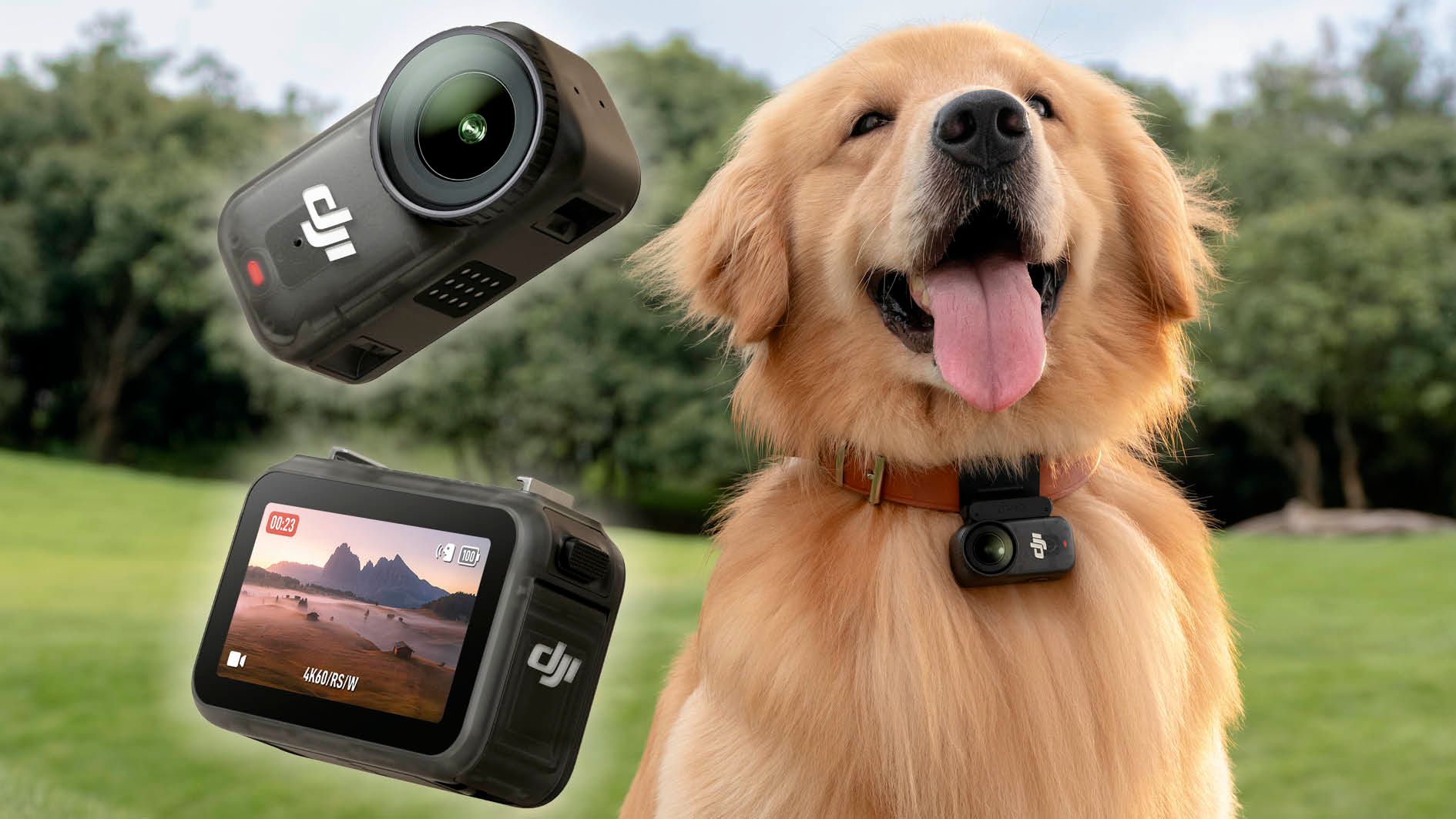 Für zwei und vierbeinige Action-Fans: die zweiteilige DJI Osmo Nano