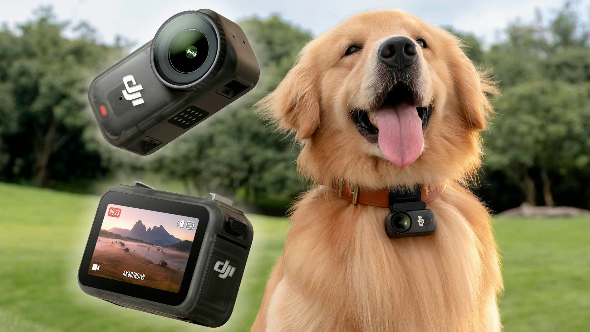 Für zwei und vierbeinige Action-Fans: die zweiteilige DJI Osmo Nano