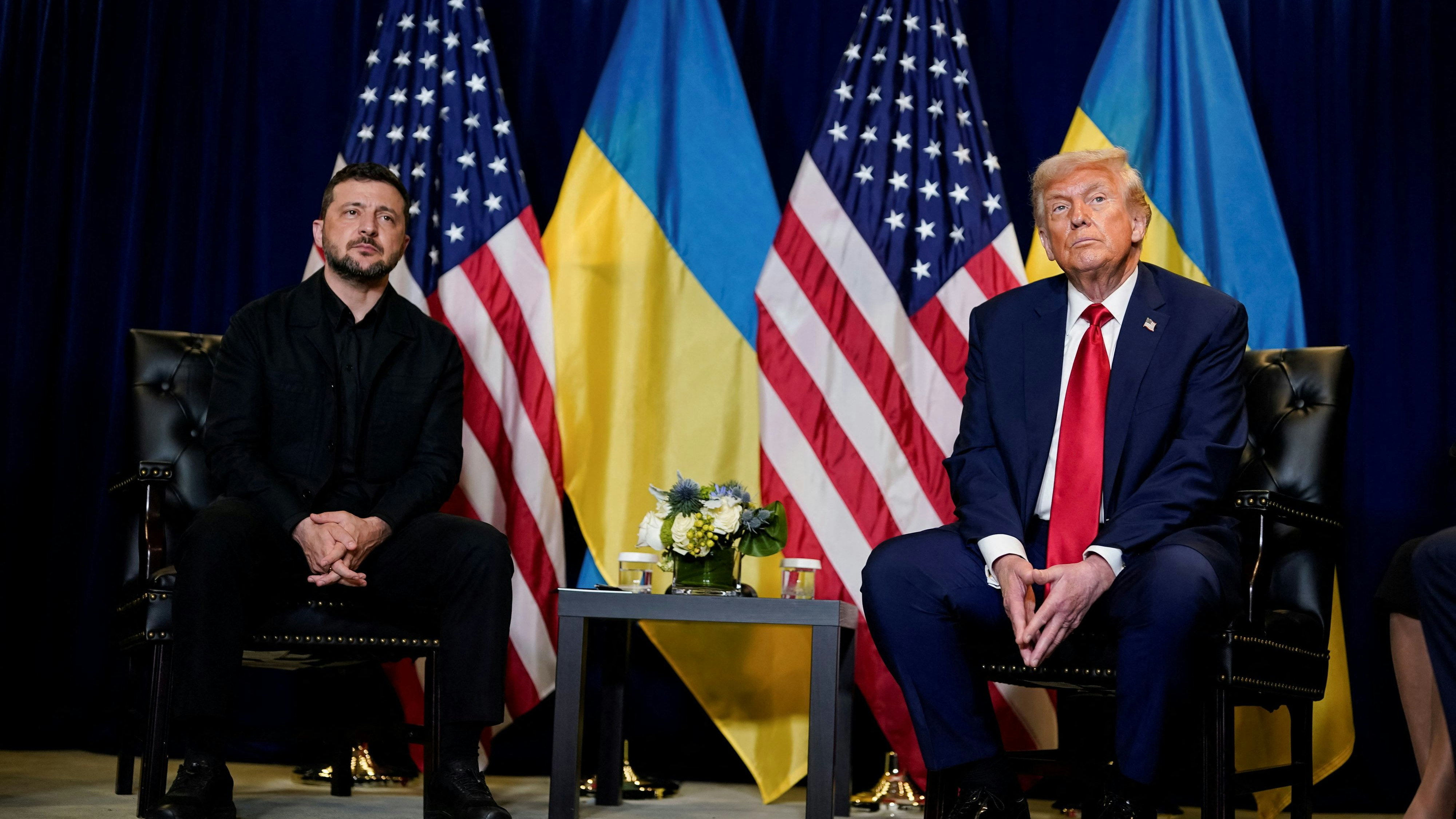 Am Rande der Vollversammlung machte Trump Ukraine-Präsident Wolodymyr Selenskyj wieder etwas Hoffnung im Russland-Krieg