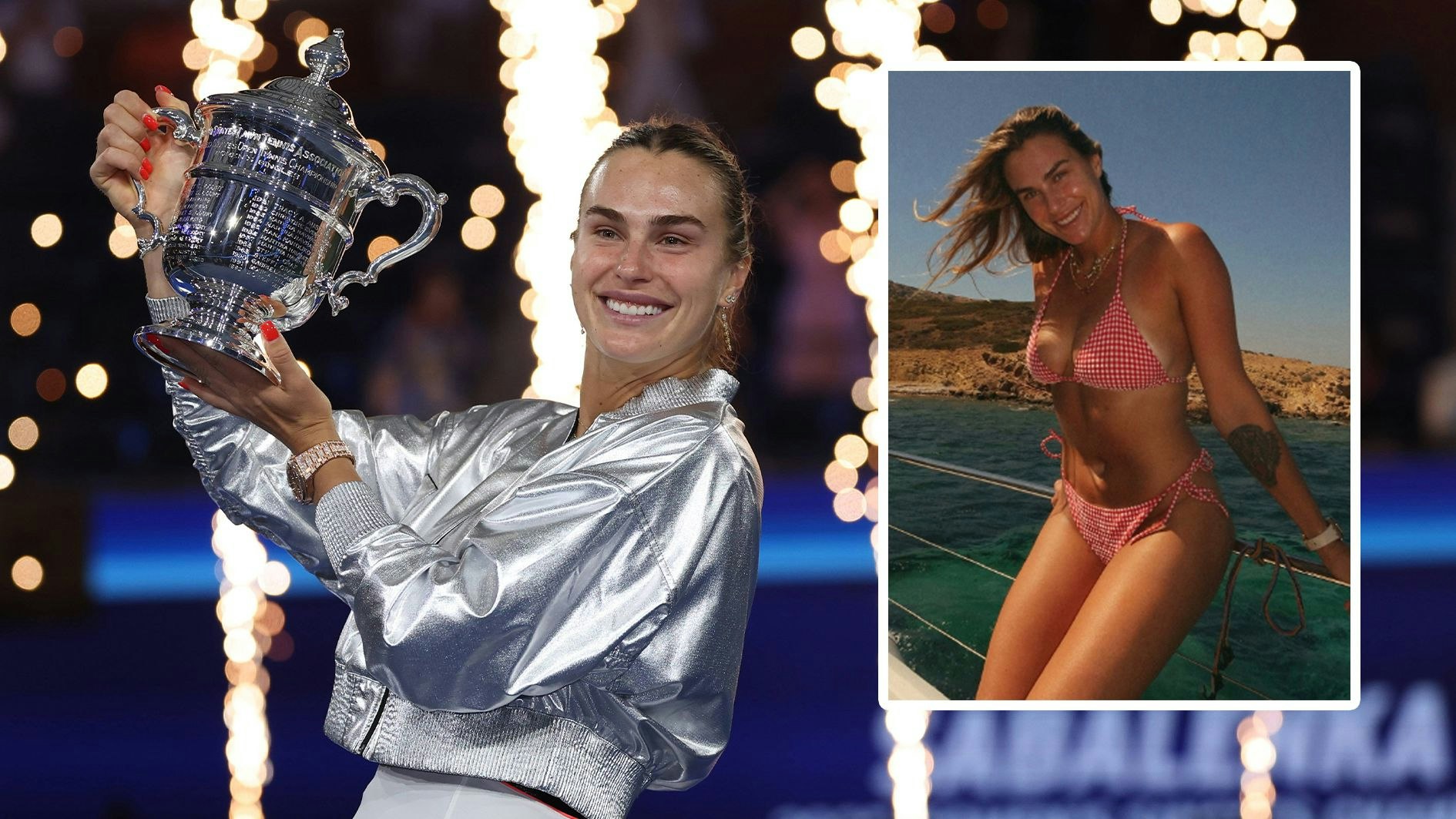 Heute.at - Sabalenka zeigt sich verliebt im Griechenland-Urlaub