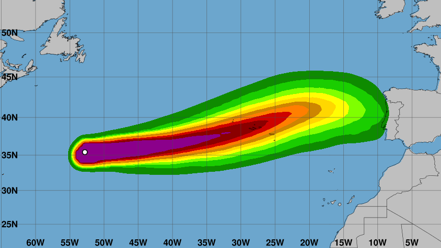 Heute.at - Gabrielle – Monster-Hurrikan nimmt Kurs auf Europa