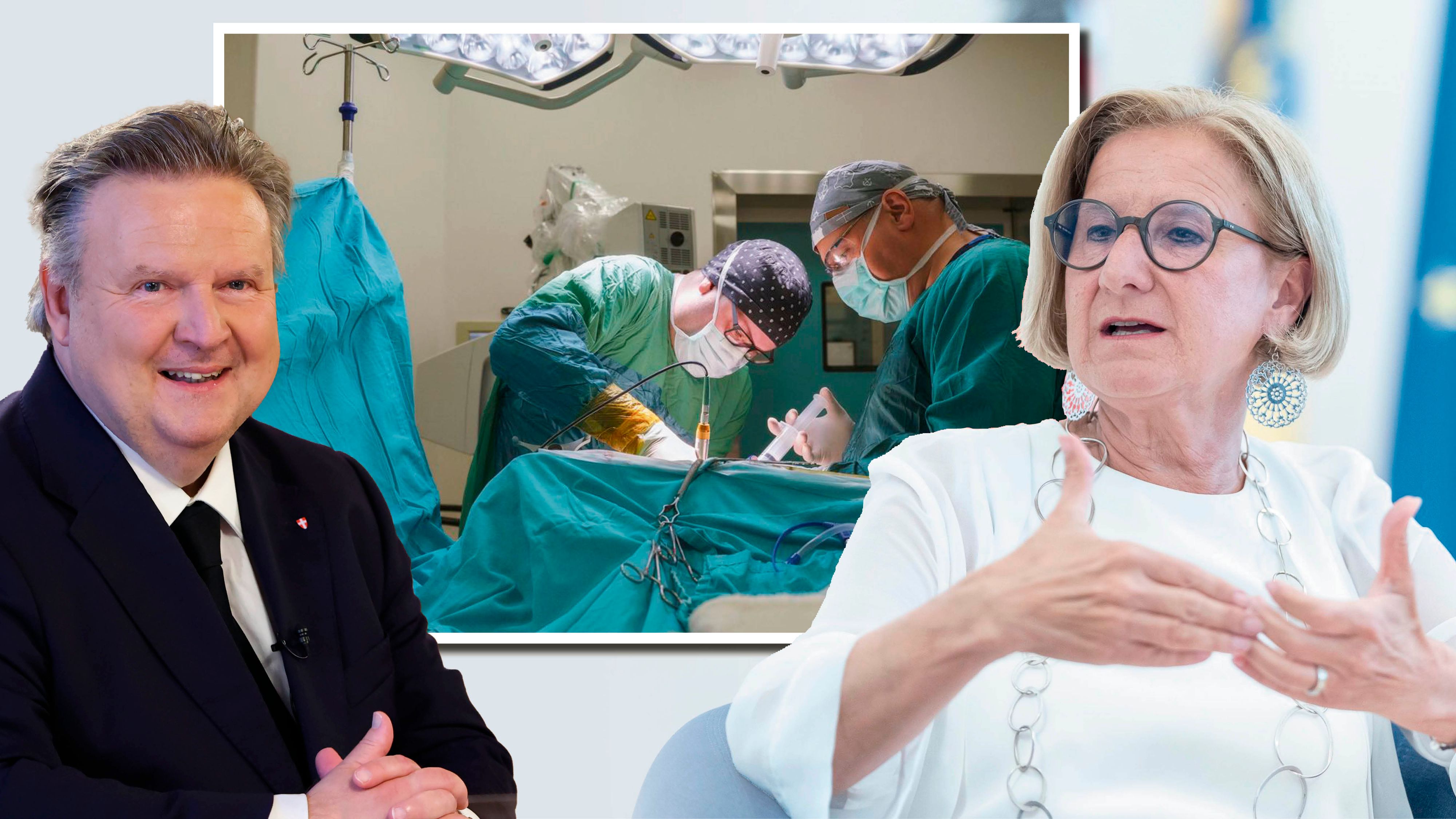 NÖ-Landeschefin Mikl-Leitner (ÖVP) und Wiens Bürgermeister Michael Ludwig (SPÖ)