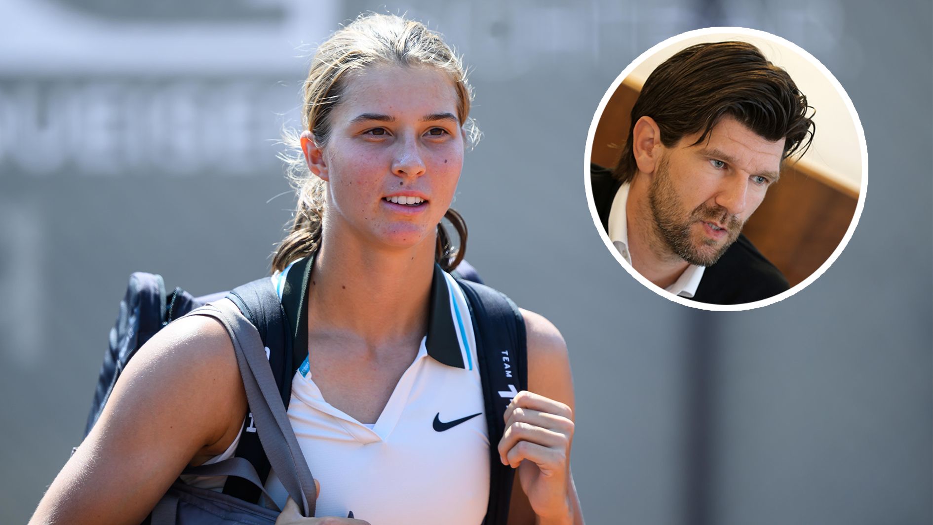 Jürgen Melzer, Geschäftsführer Sport des ÖTV, glaubt an die Zukunft von Lilli Tagger.