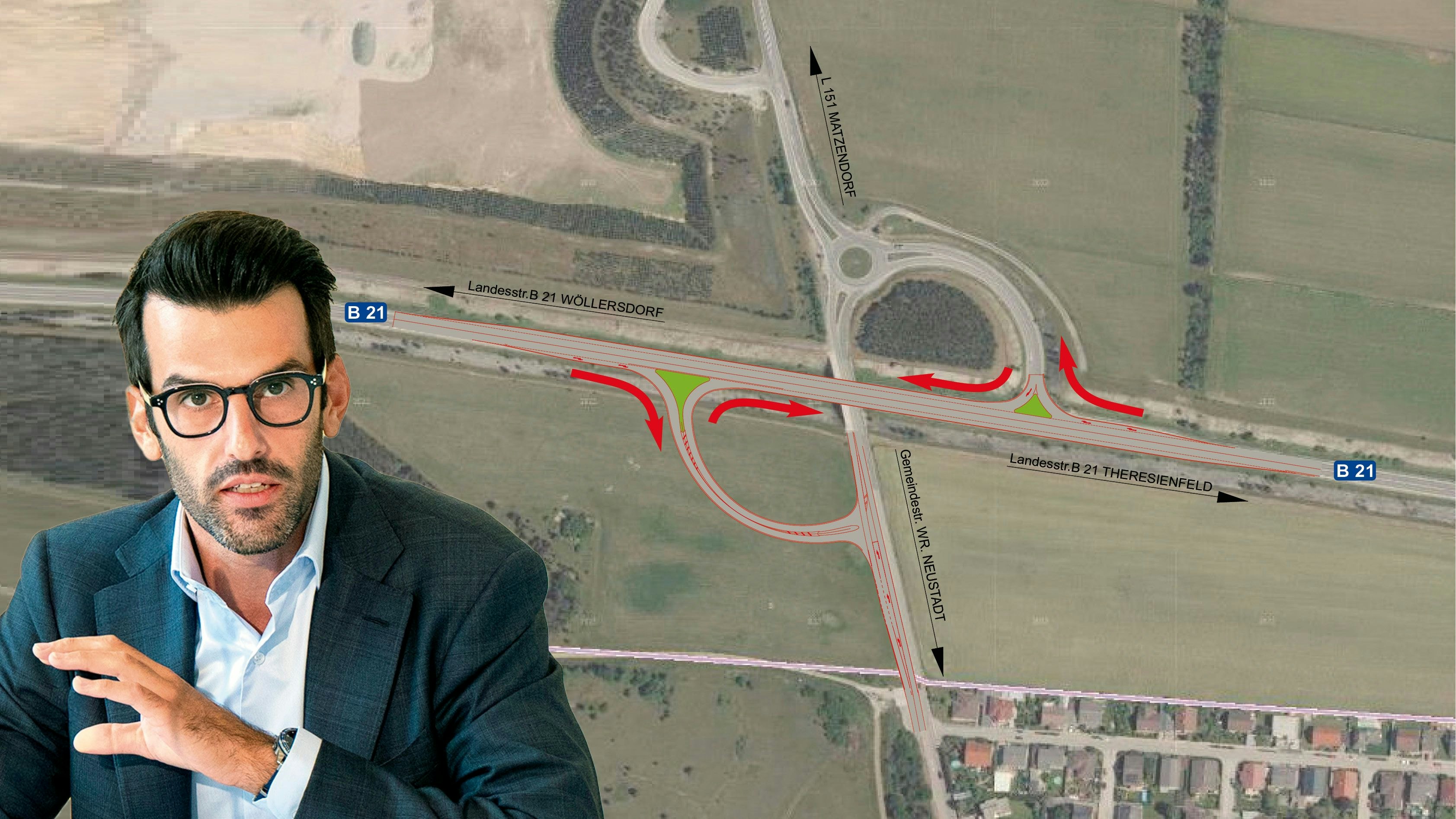 Heute.at - Nordspange: Gefährlicher Verkehrsknoten wird entschärft