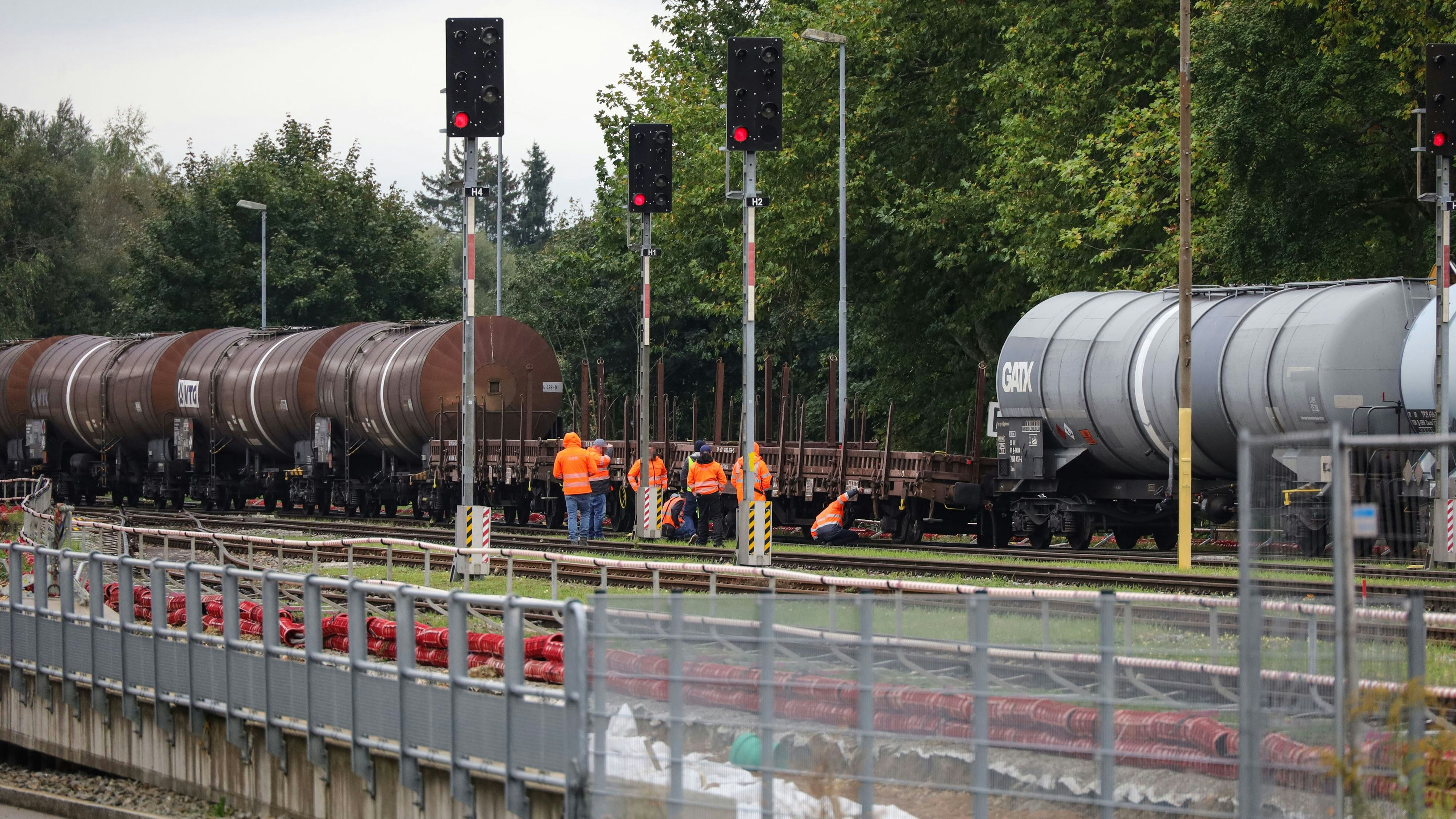 Heute.at - Güterzug entgleist – zwei Bahnstrecken unterbrochen