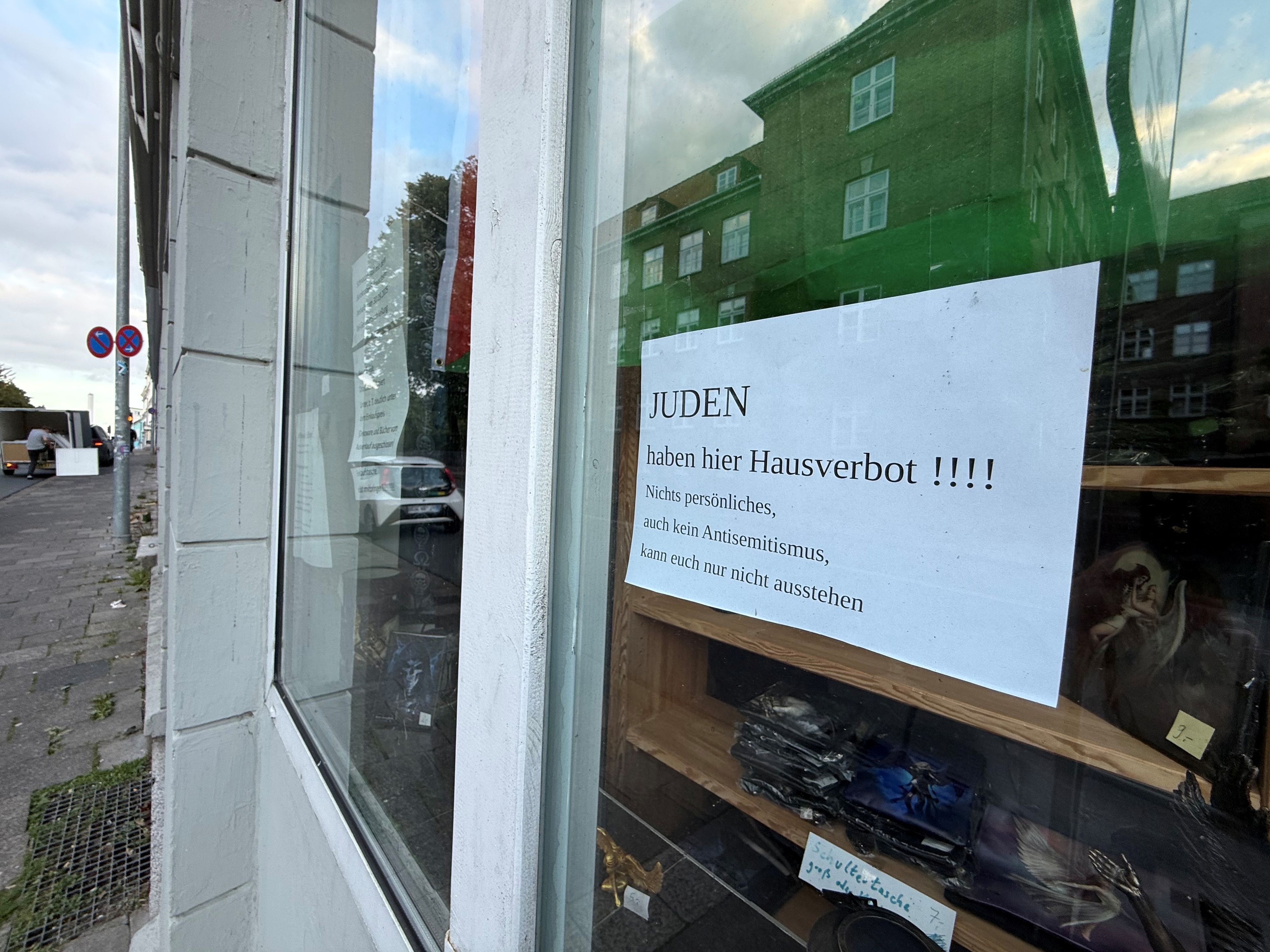 Auch in Flensburg tauchte ein ähnlicher Aushang auf.