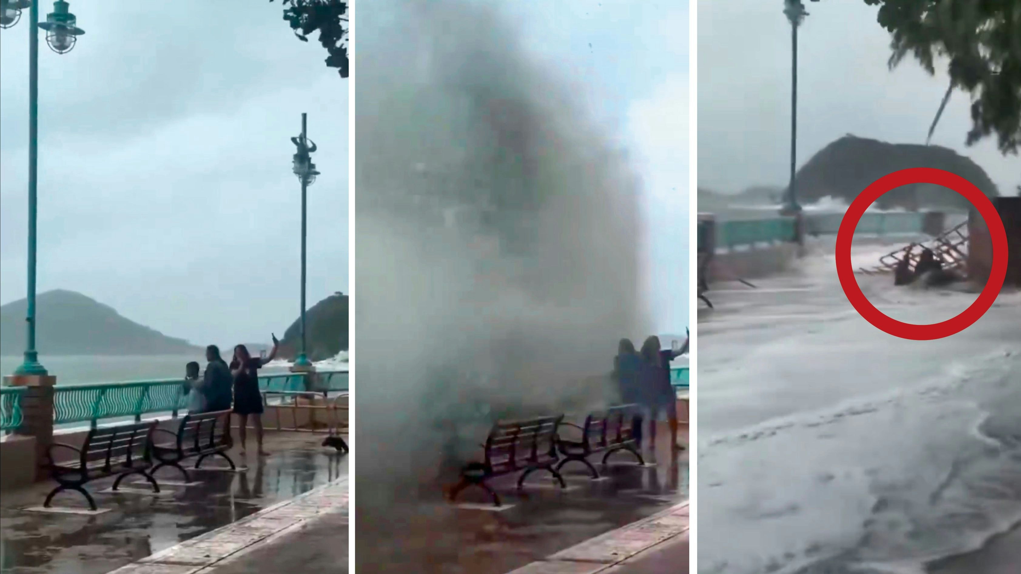 Heute.at - Frauen nach Taifun-Selfie mit Kind verhaftet