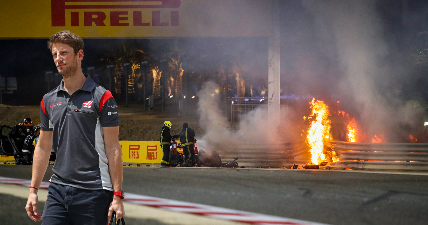 Heute.at - Nach Flammen-Inferno – Grosjean zurück im Haas-Boliden