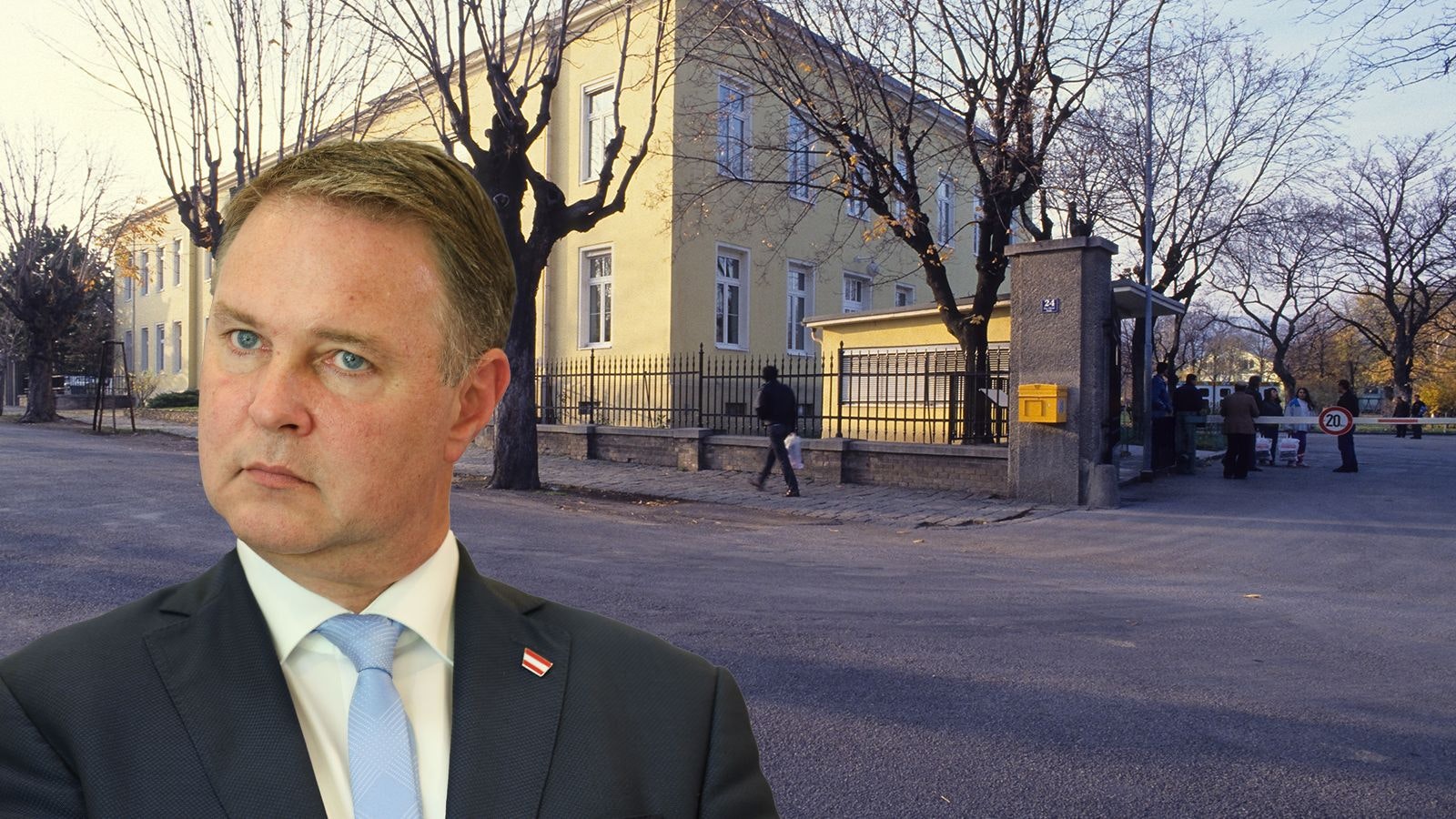 Heute.at - Andreas Babler hatte in Flüchtlingslager Hausverbot