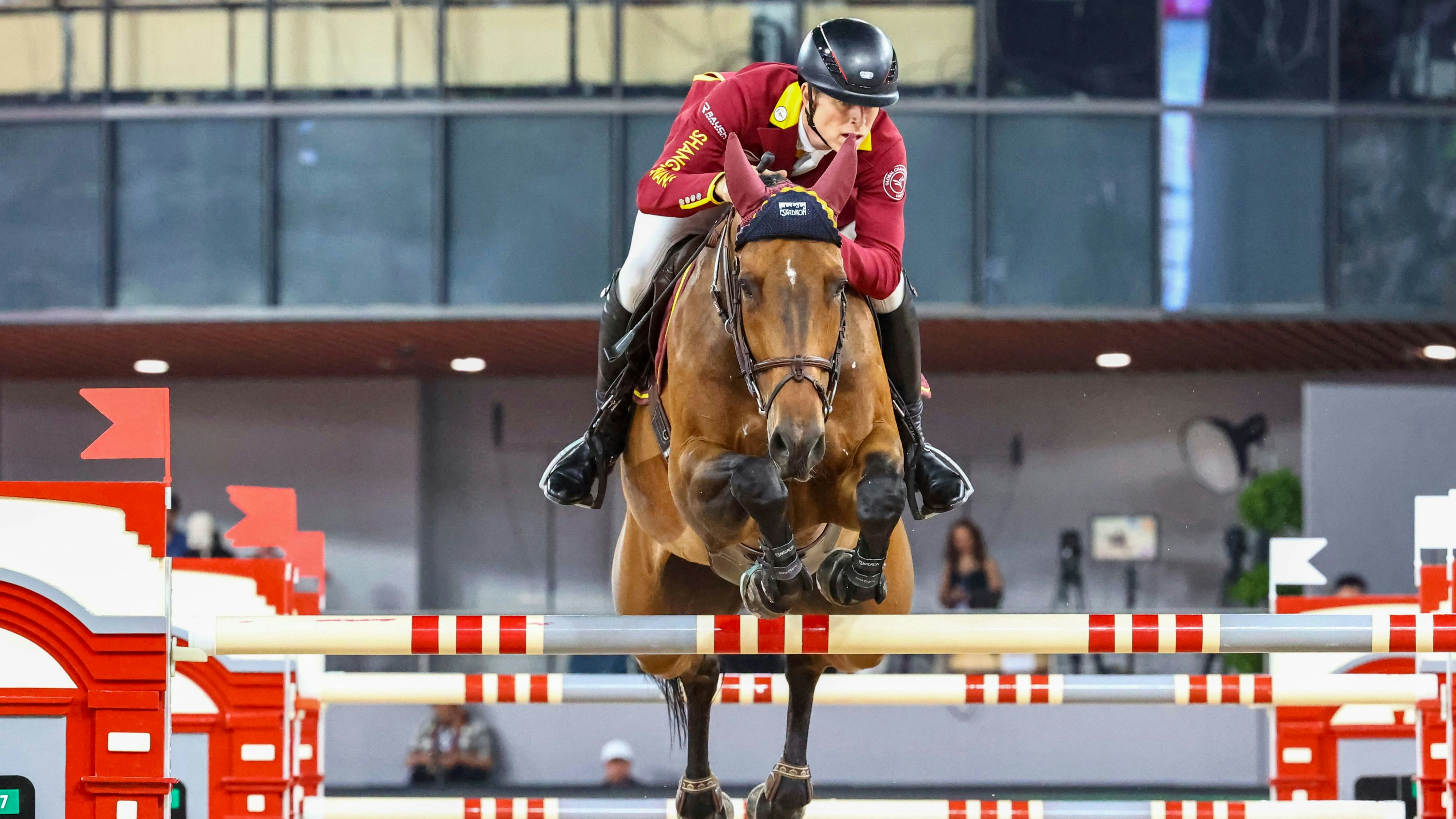 Heute.at - Erste Einblicke: Springreitelite gastiert in Schönbrunn