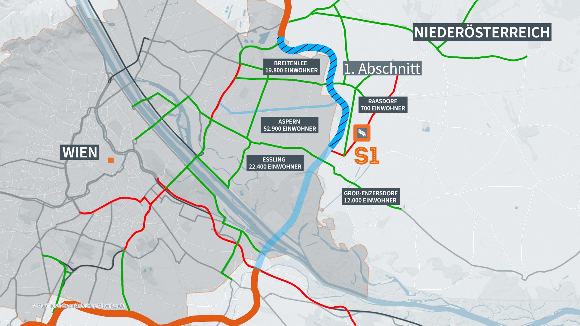 Der 1. Abschnitt soll jetzt gebaut werden, so Minister Hanke.