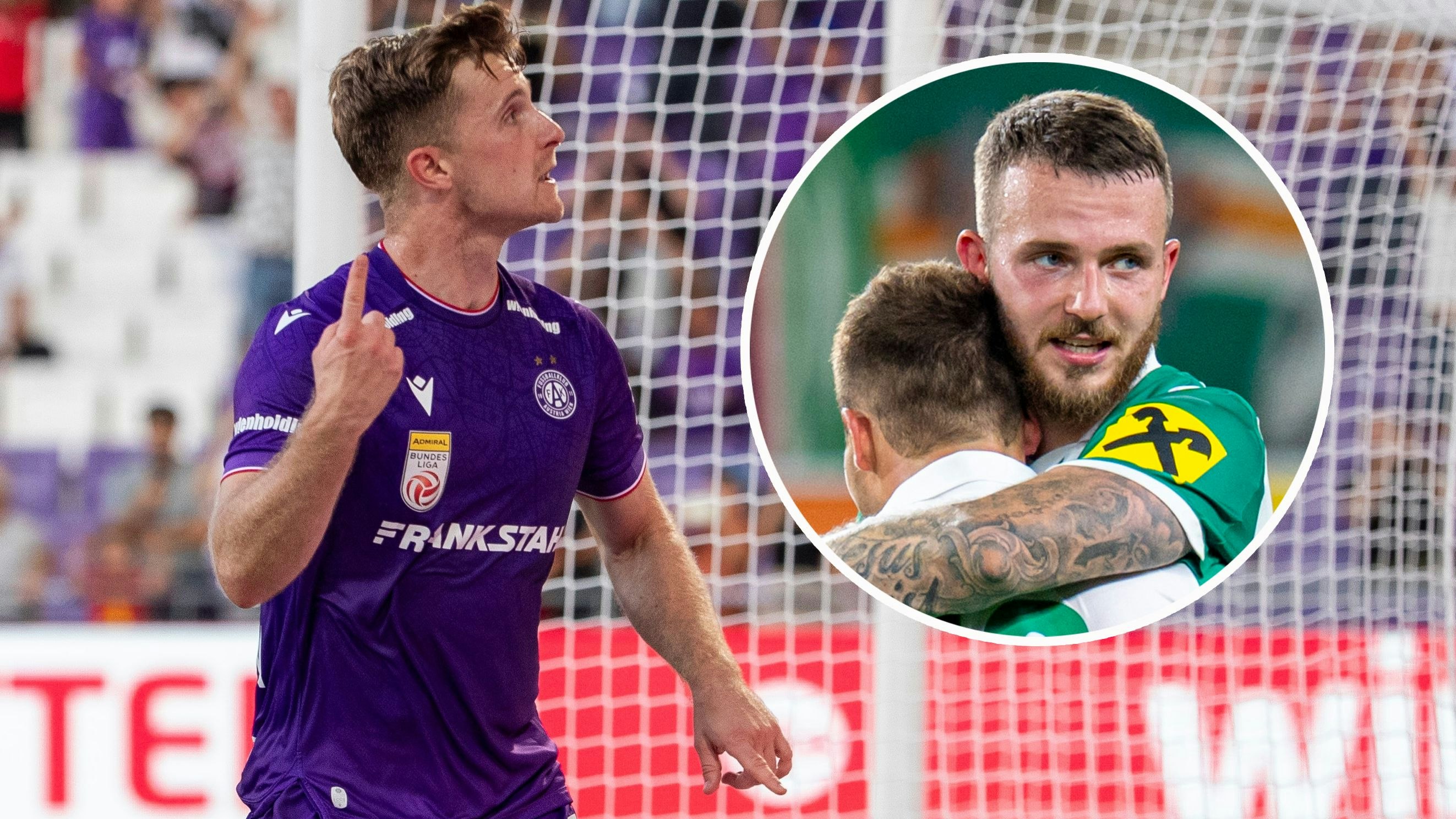 Heute.at - Derby-Debüt: Rapid gewinnt, weil sie staubig spielen