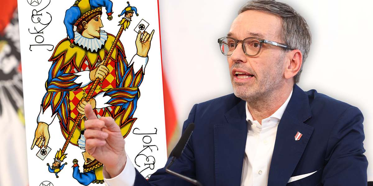 Herbert Kickl zum FPÖ-Joker-Kandidaten: 