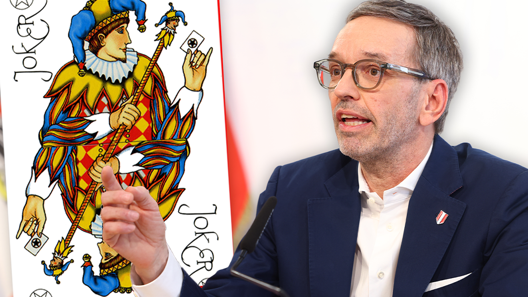 Heute.at - Kickl zückt blauen Joker für Bundespräsidentenwahl