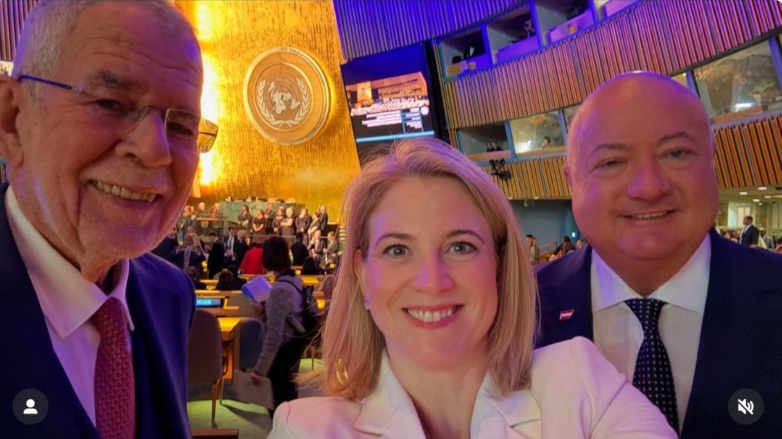 Ein Selfie in Ehren, kann man auch bei den Vereinten Nationen nicht verwehren