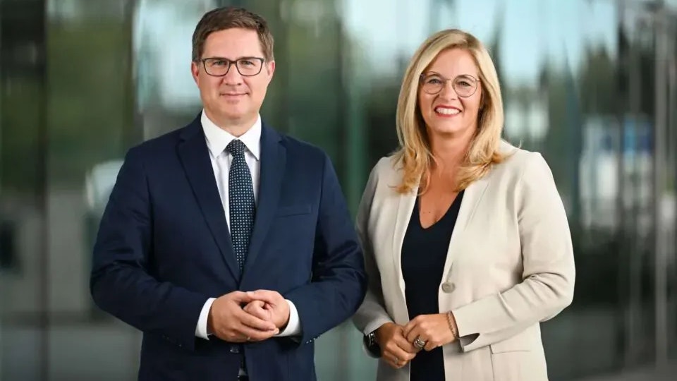 Bürgermeister Andreas Rabl und Vizebürgermeisterin Christa Raggl-Mühlberger