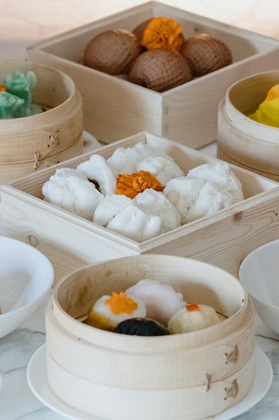 Nicht nur schön anzuschauen: Dim Sum-Selektion im "China Club"