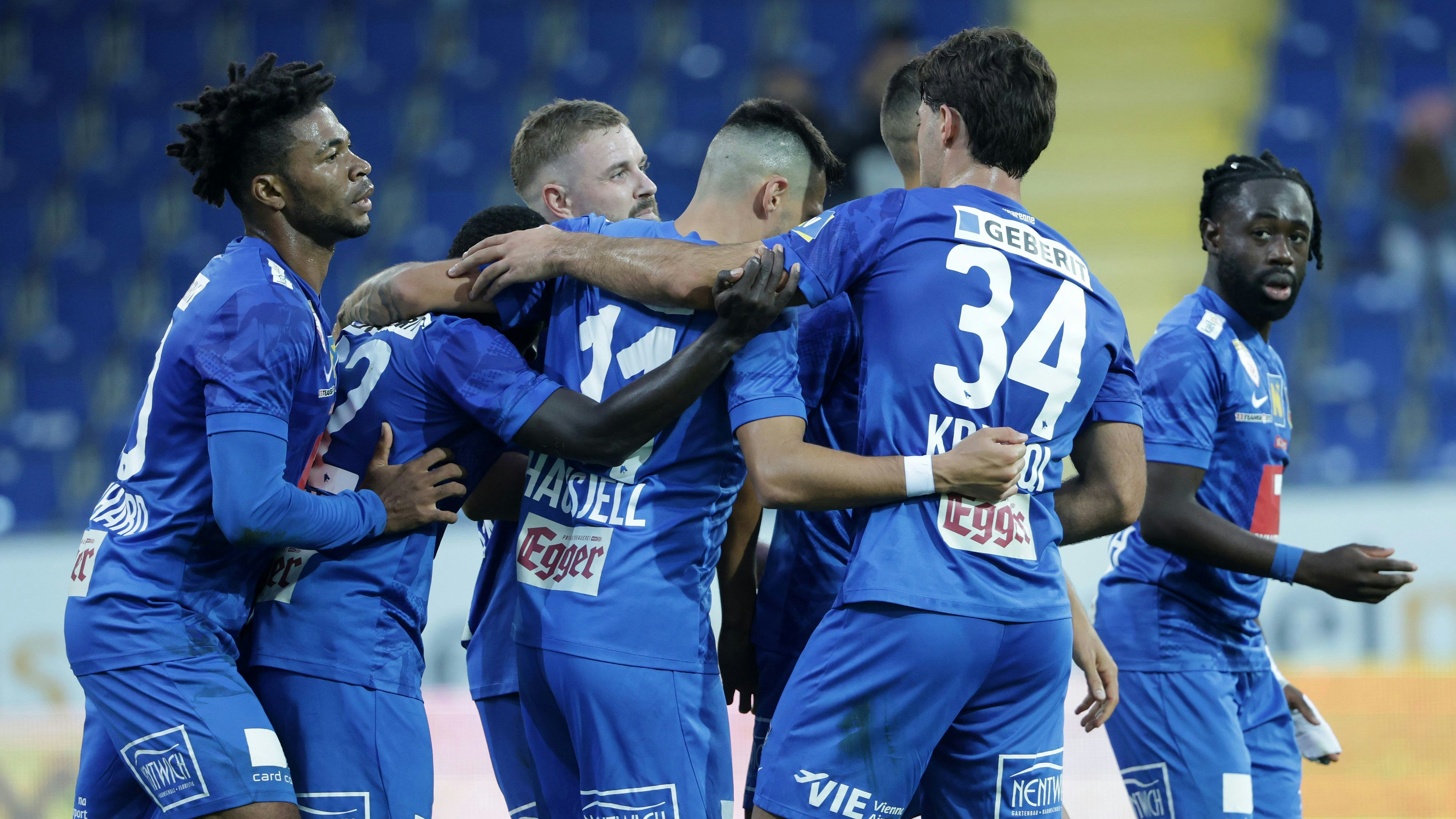 Heute.at - St. Pölten zieht davon, erster Sieg für Rapid II