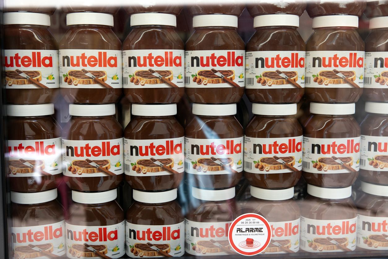 Niemand weiß, was mit den Nutella-Gläsern zu tun ist. (Symbolbild)
