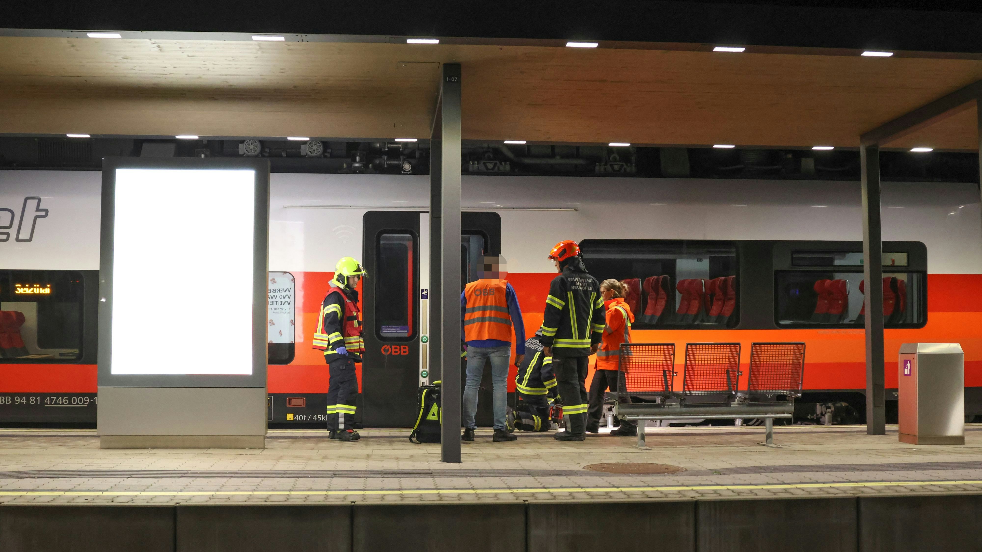 Die Fahrgäste der betroffenen S-Bahn-Garnitur mussten die Streckenunterbrechung vorerst abwarten, sie konnten die Weiterfahrt dann mit der nachfolgenden S-Bahn fortsetzen.