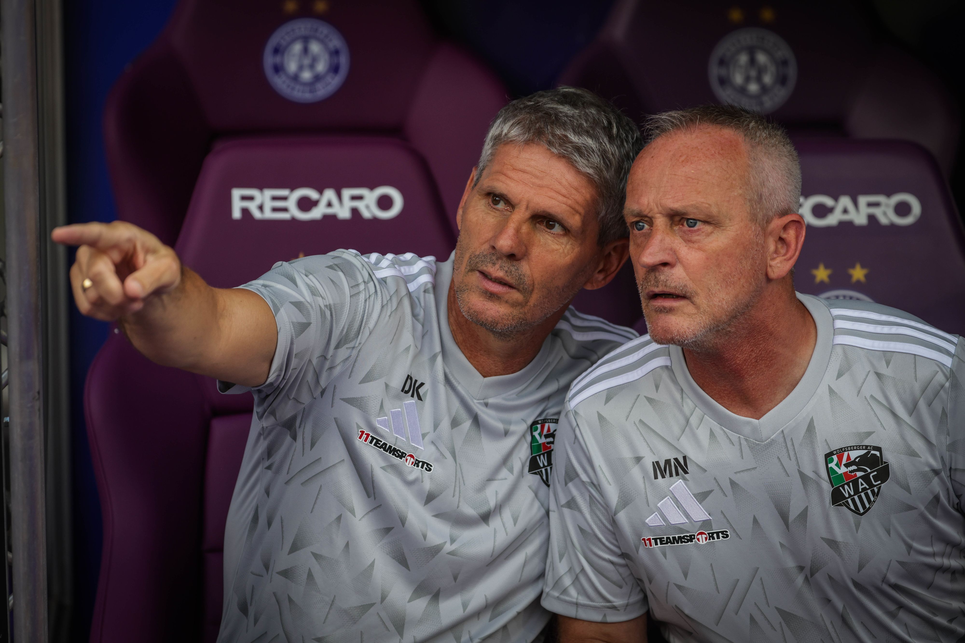 Didi Kühbauer und Manfred Nastl.