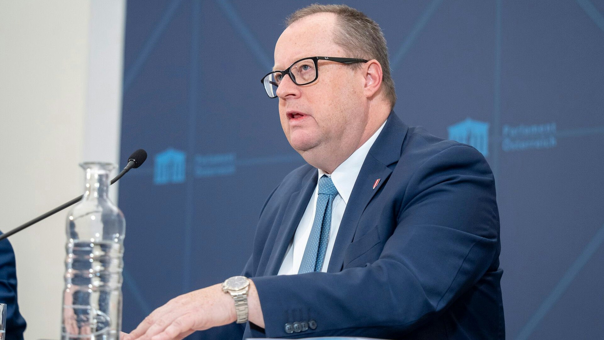 Hubert Fuchs verletzte sich am Fuß. Archivbild. 