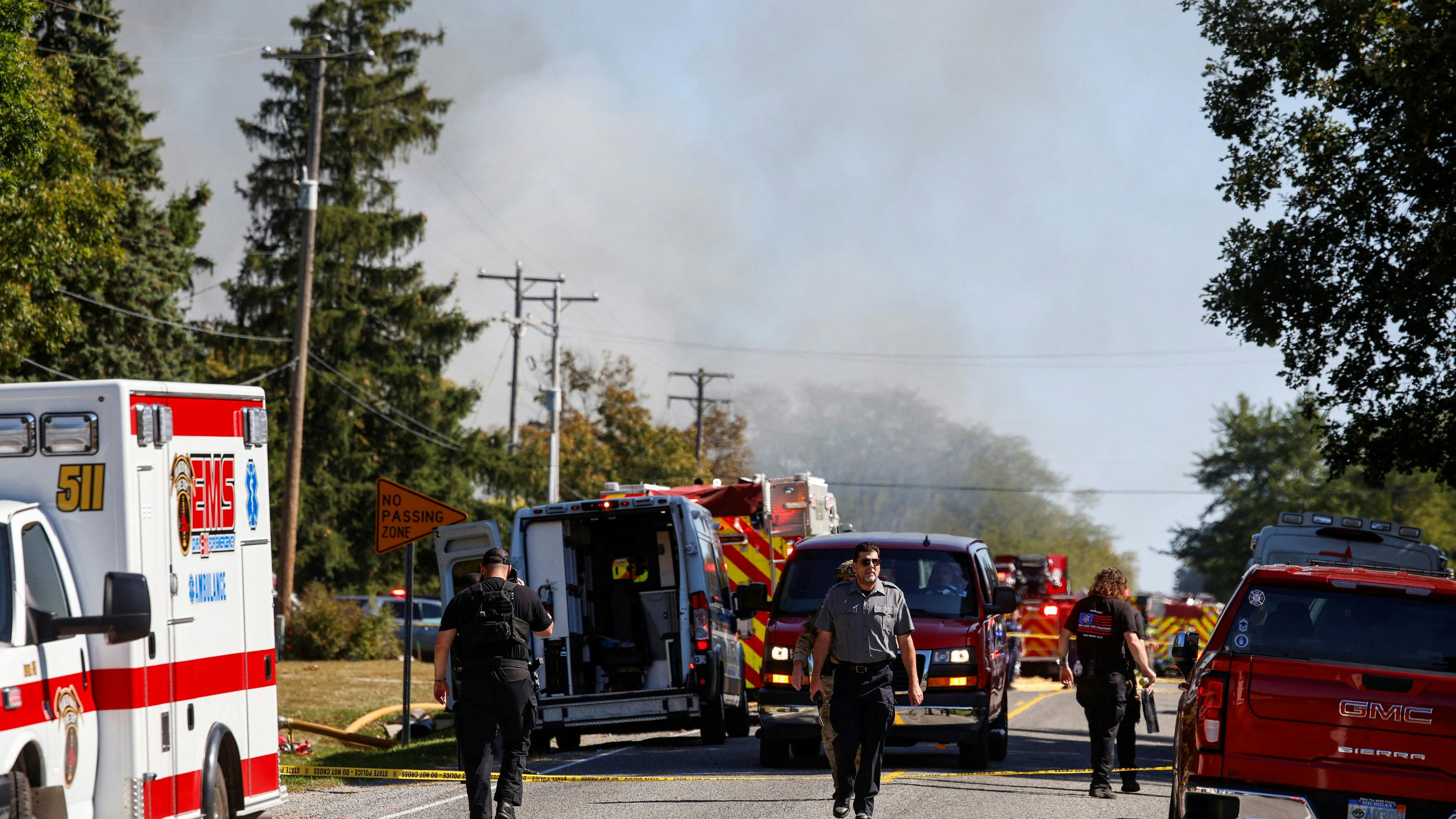 Zahlreiche Einsatzkräfte waren vor Ort.