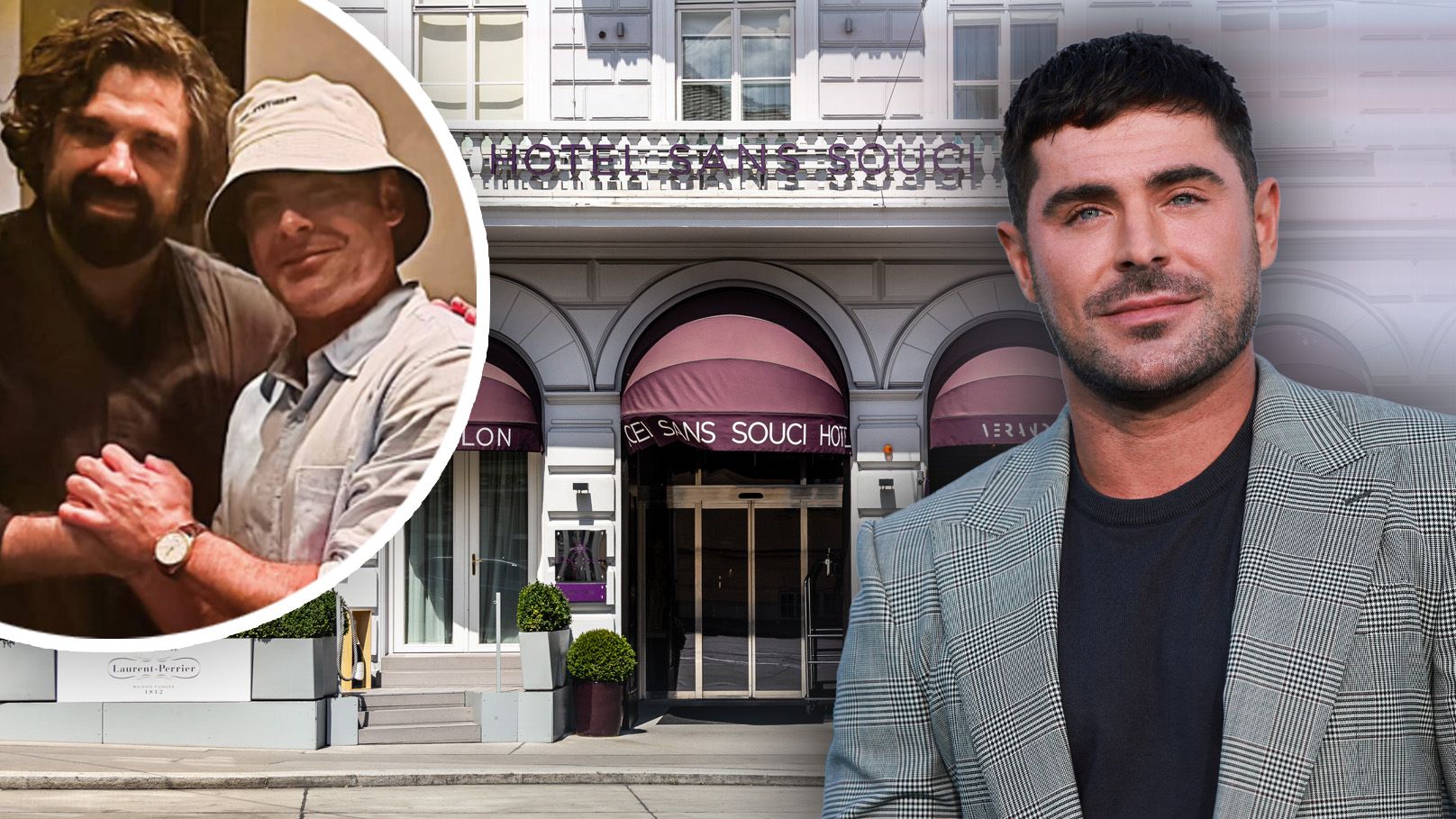 Wien scheint es Zac Efron angetan zu haben.