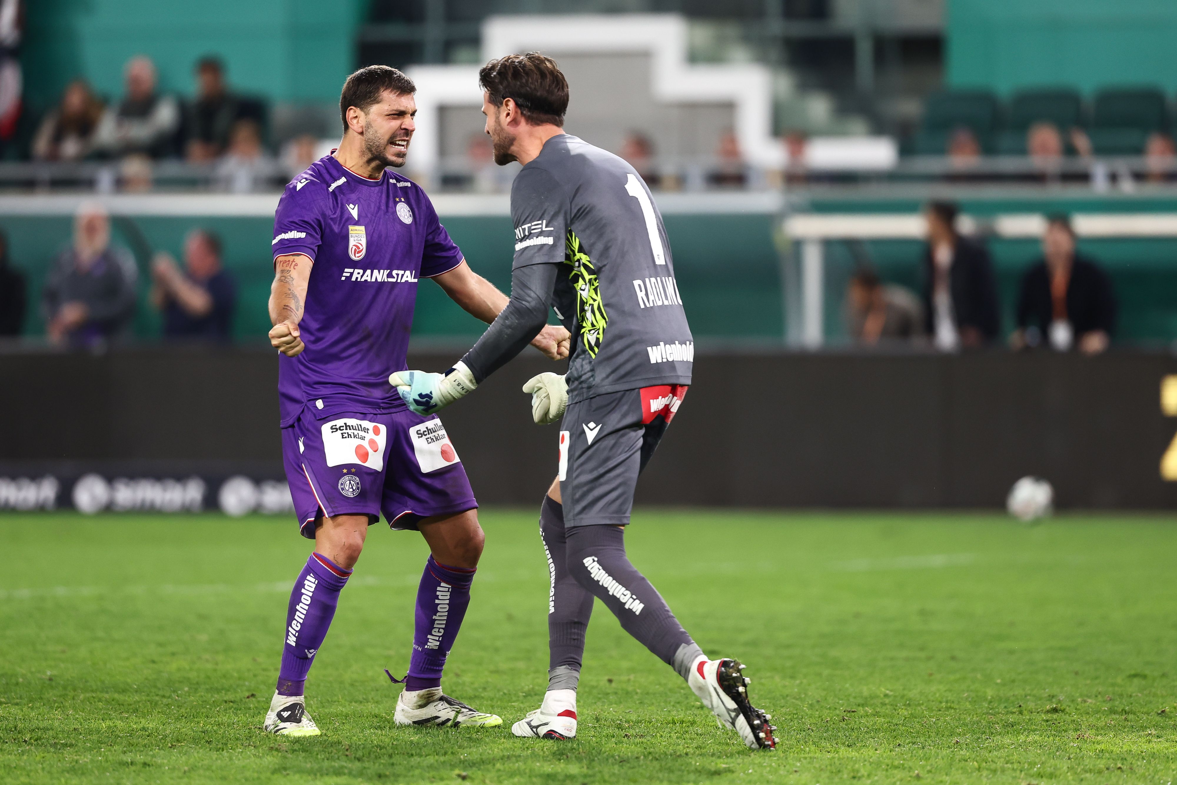 Aleksandar Dragovic und Samuel Sahin-Radlinger.