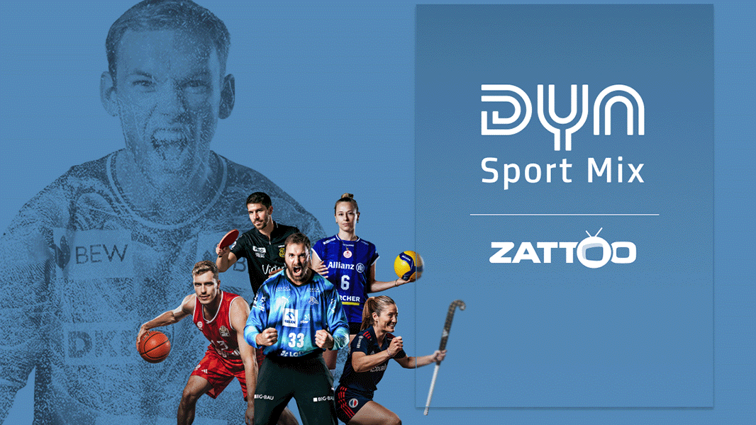 Zattoo erweitert FAST-Angebot um "Dyn Sport Mix".