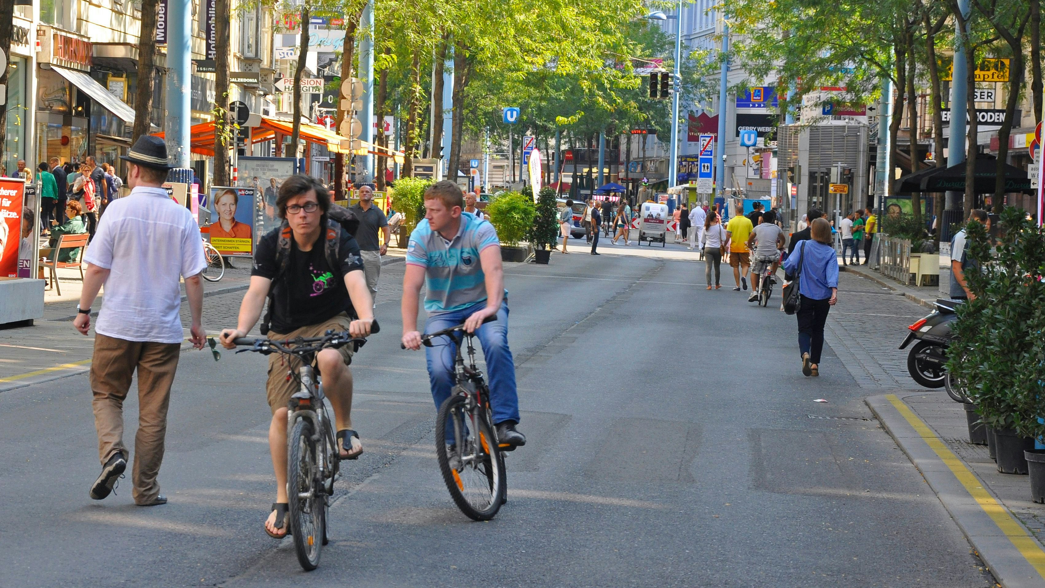Heute.at - Radverbot auf Mahü gescheitert! Bezirke streiten weiter