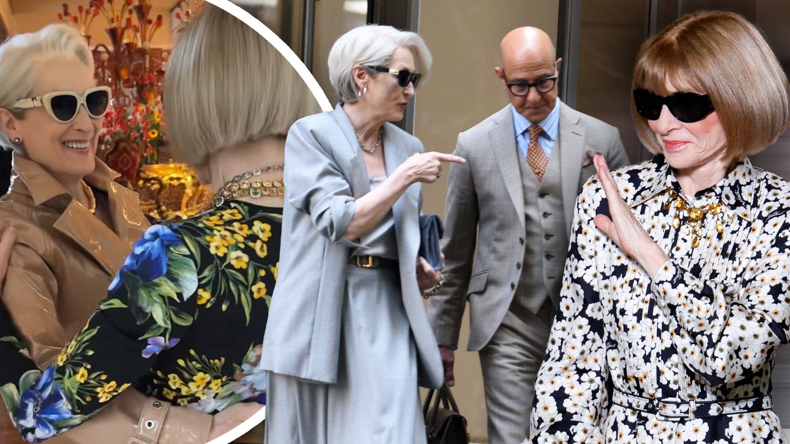 Meryl Streep, Stanley Tucci und Anna Wintour sorgten bei 