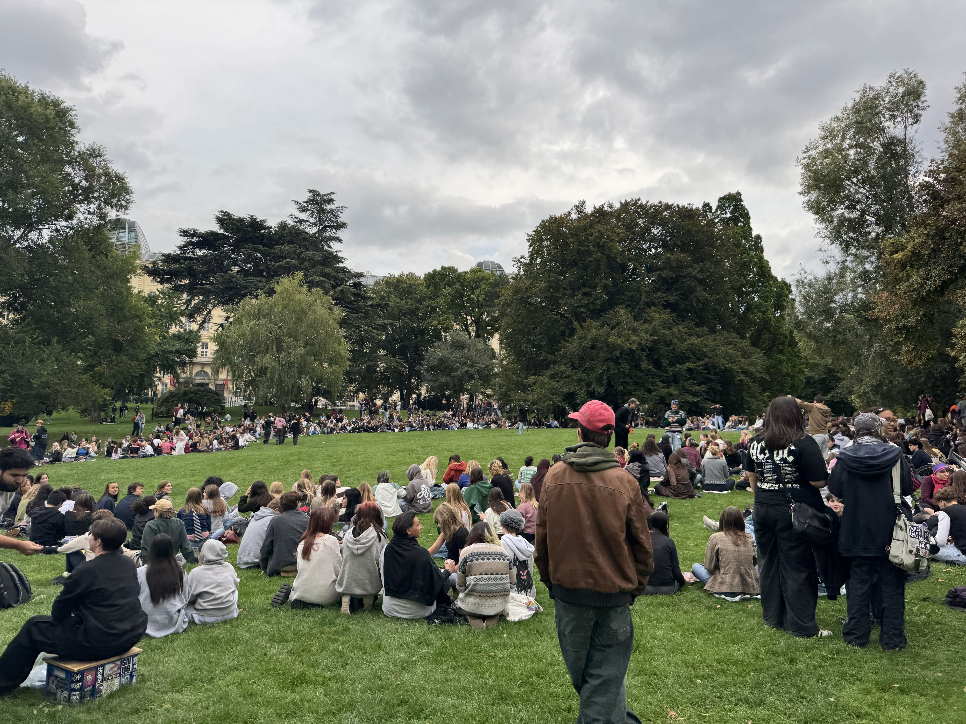 Pudding brachte tausend Jugendliche im Burggarten zusammen.