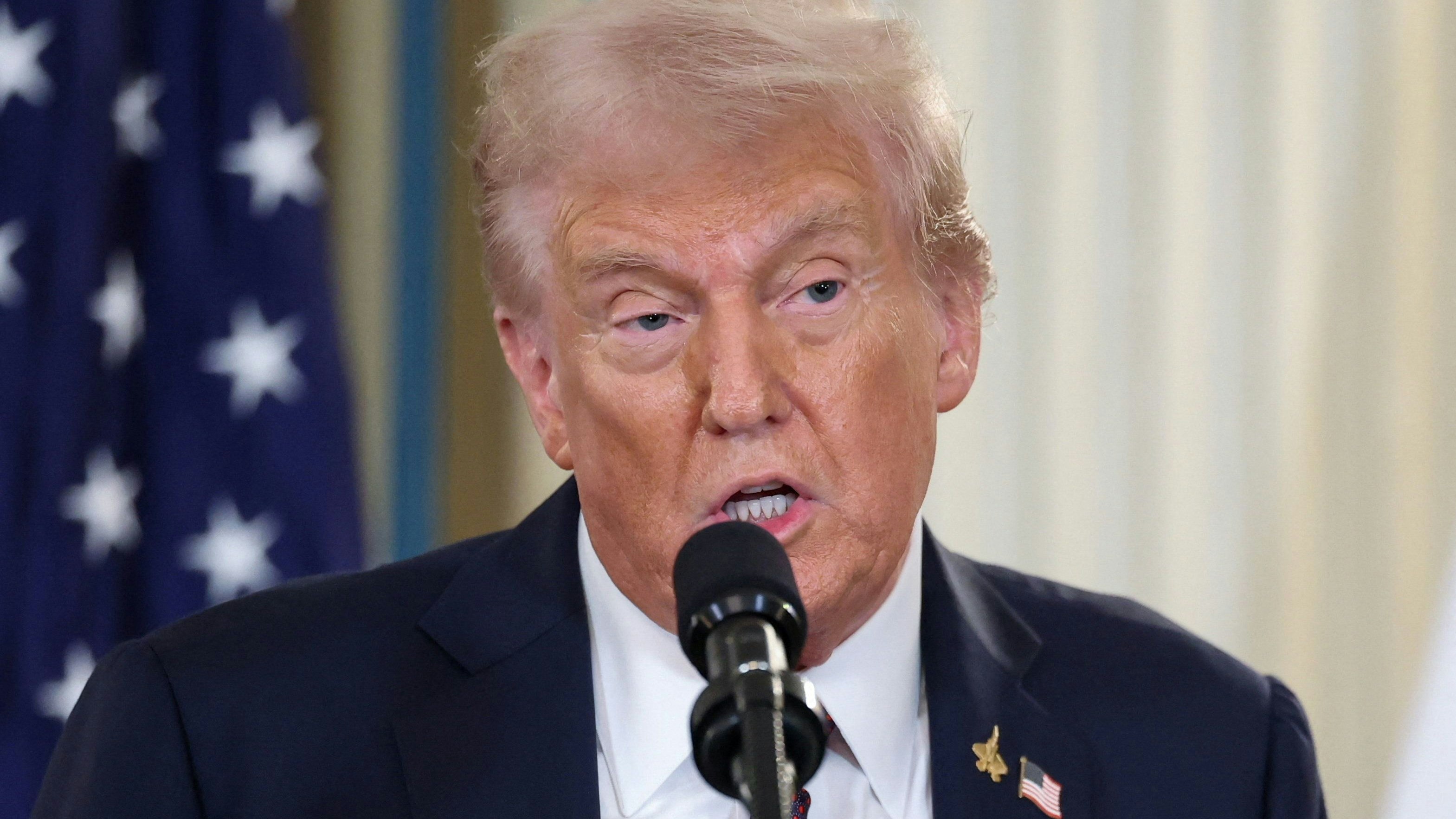 Das Weiße Haus hat den Plan am Montag in Washington präsentiert. 