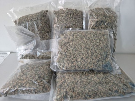 2,8 Kilogramm Marihuana wurden sichergestellt.