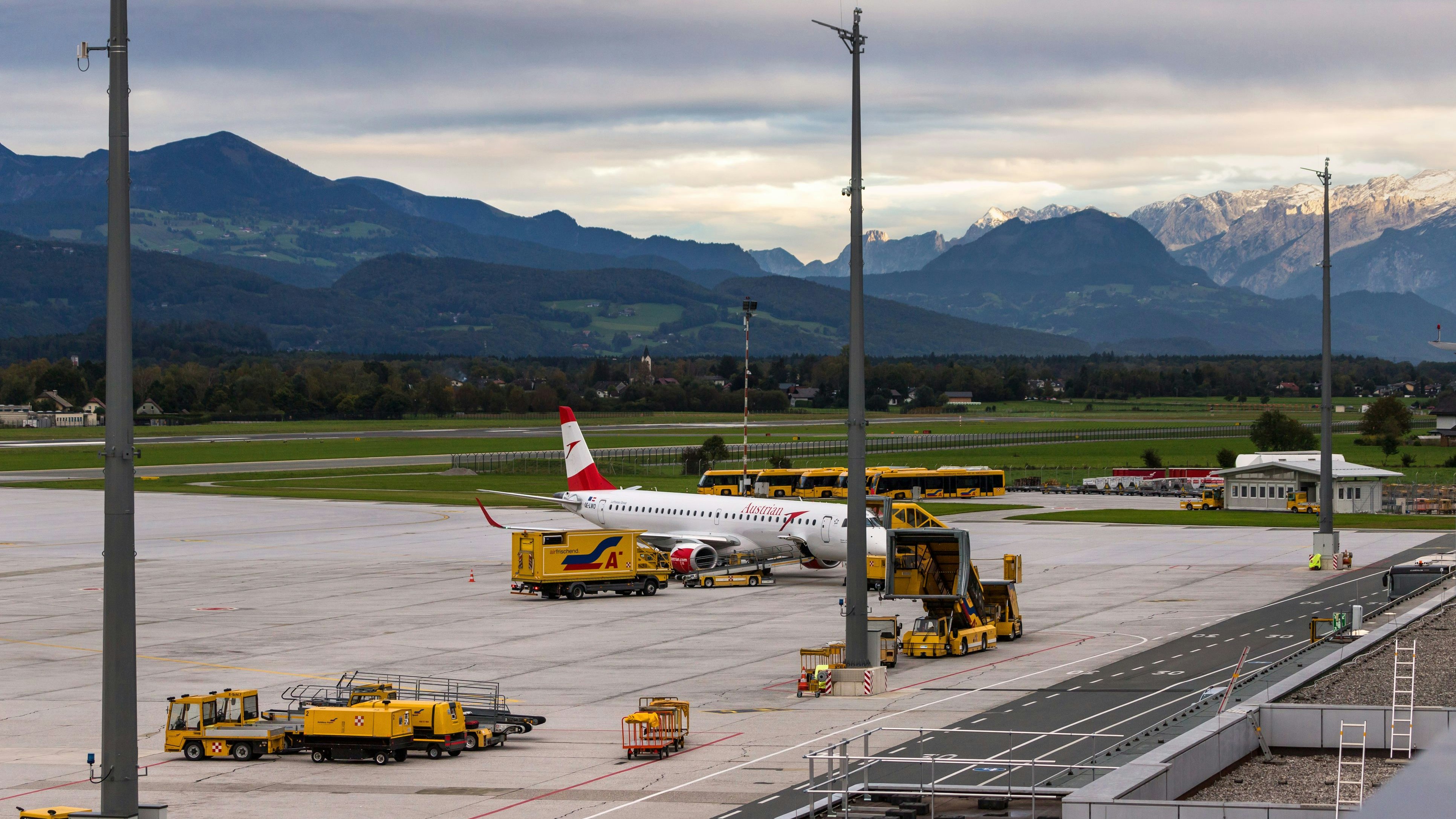 Der Vorfall ereignete sich am Salzburger Flughafen.