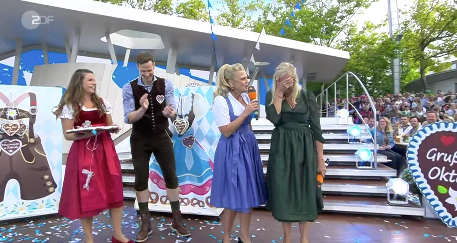 Andrea Kiwiel kommen die Tränen.