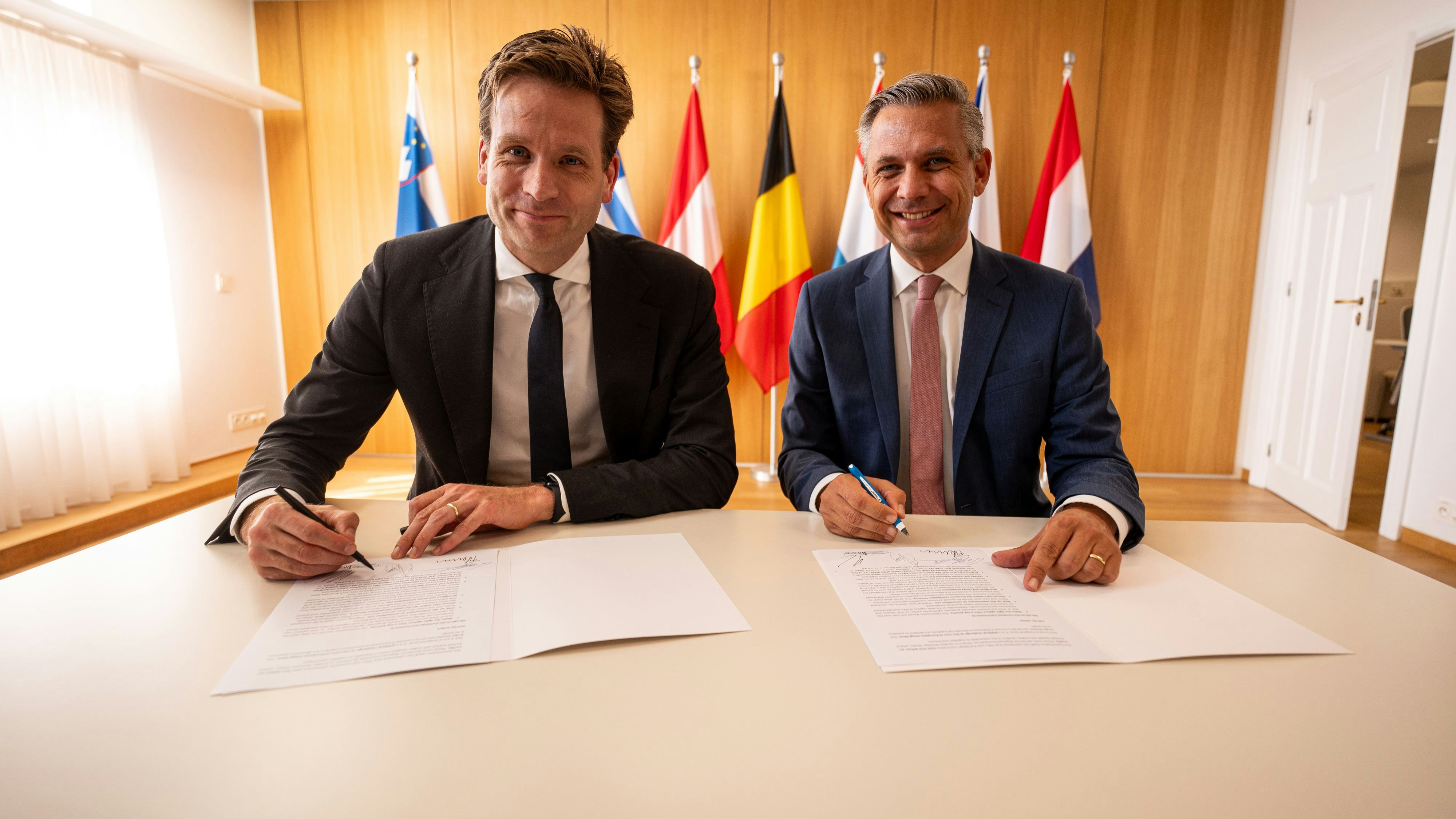 Auch Hattmannsdorfers niederländischer Amtskollege Vincent Karremans ist bei der Allianz dabei. 