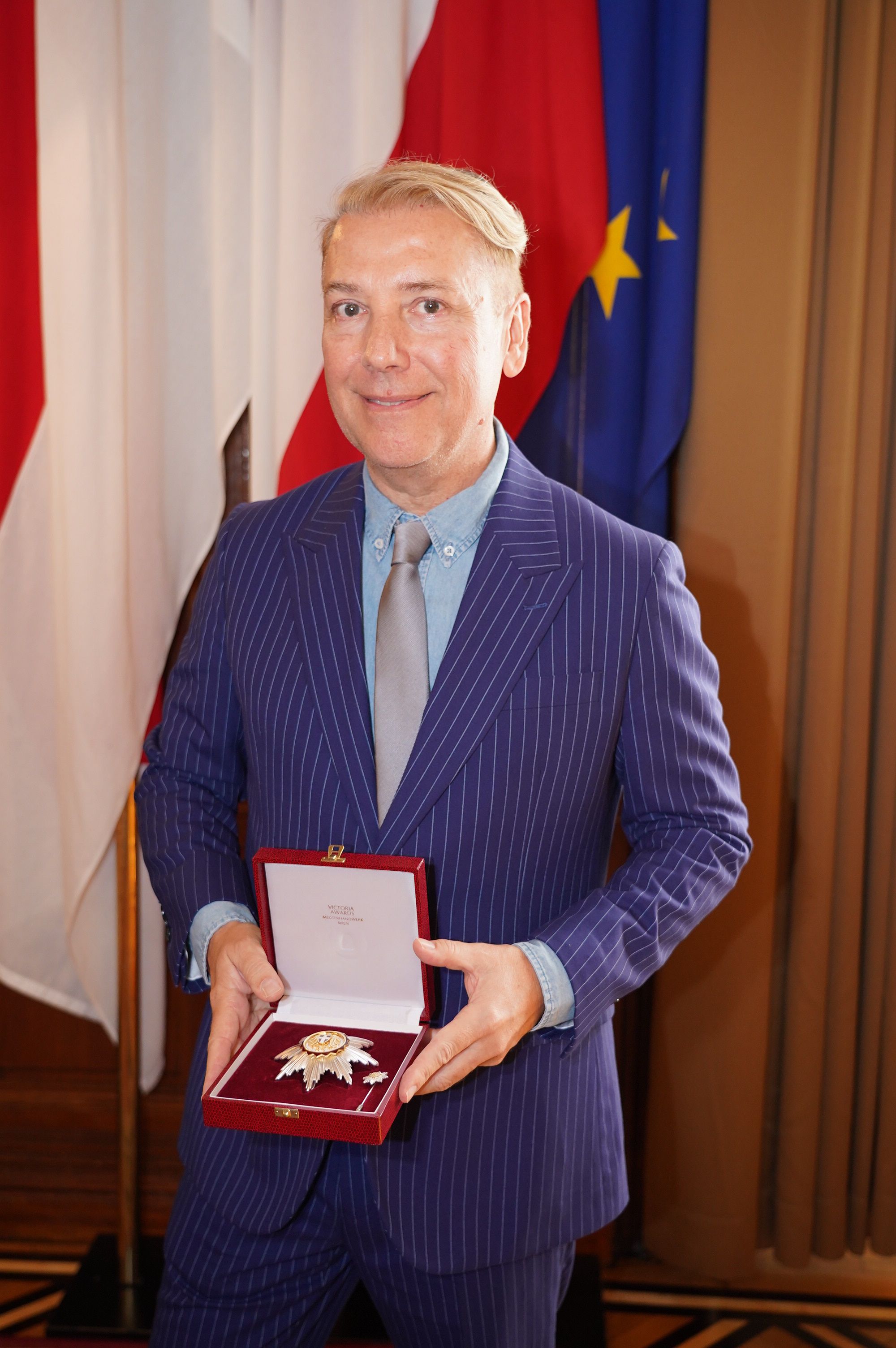 Große Ehre für einen großen Modeschöpfer in Wien