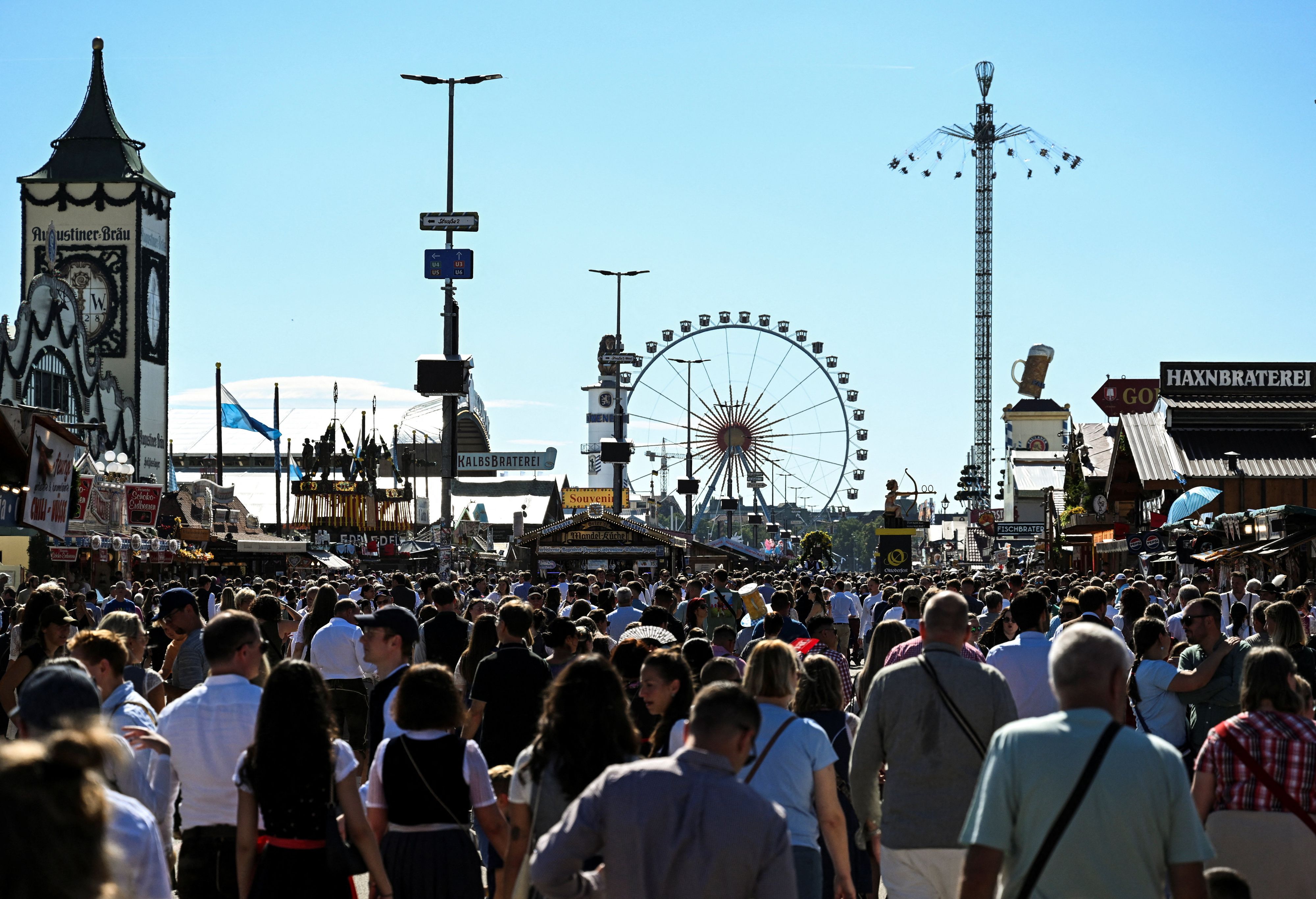 Das Oktoberfest wird noch am Mittwochabend fortgesetzt.