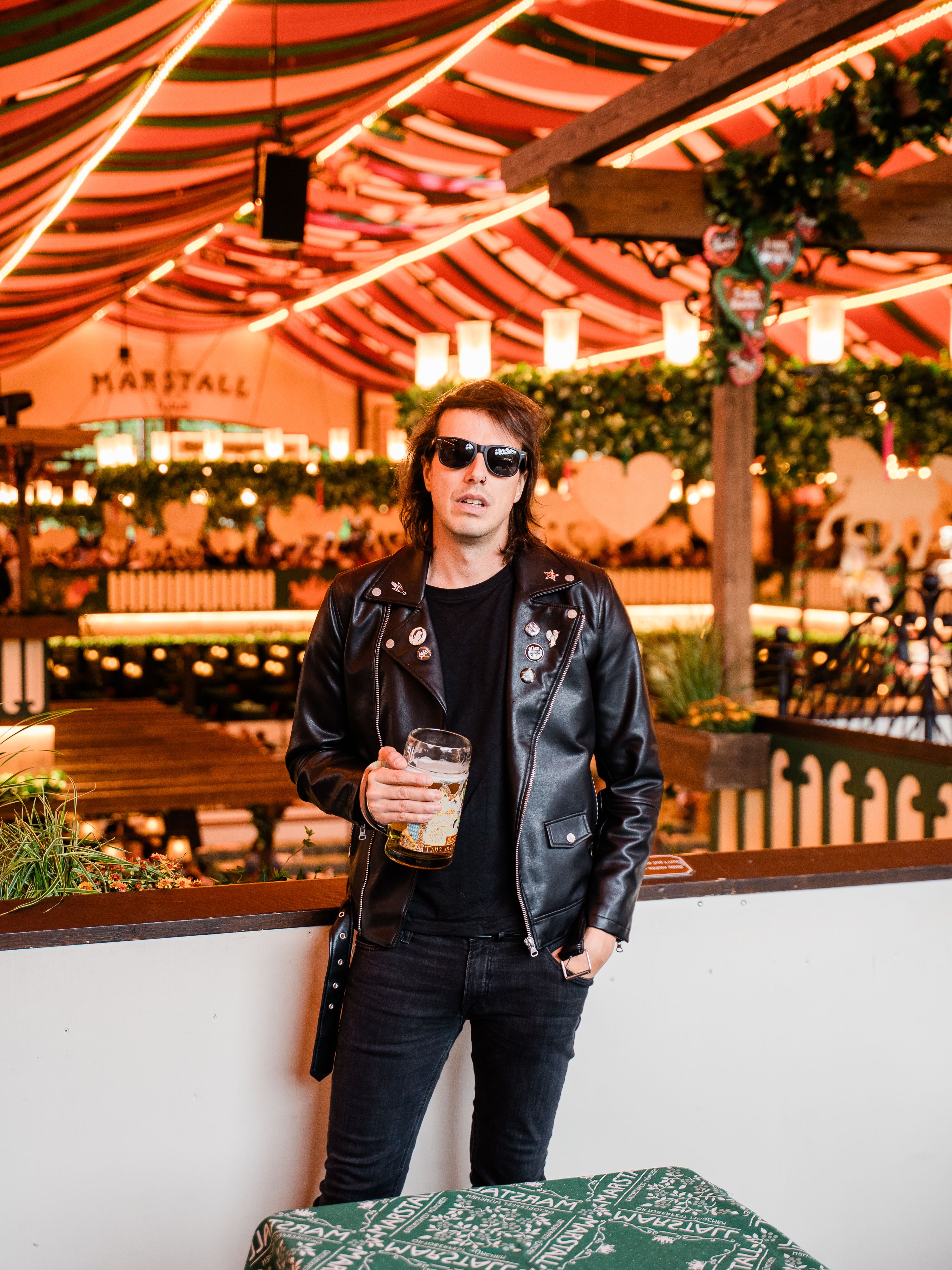 Marco Pogo machte die Münchner Wiesn unsicher