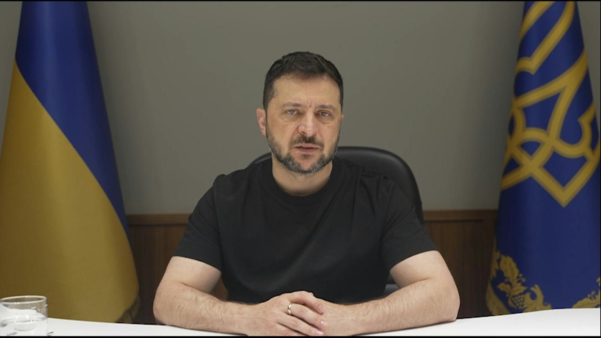 Der ukrainische Präsident Wolodymyr Selenskyj fordert 25 Patriot-Luftabwehrsysteme.