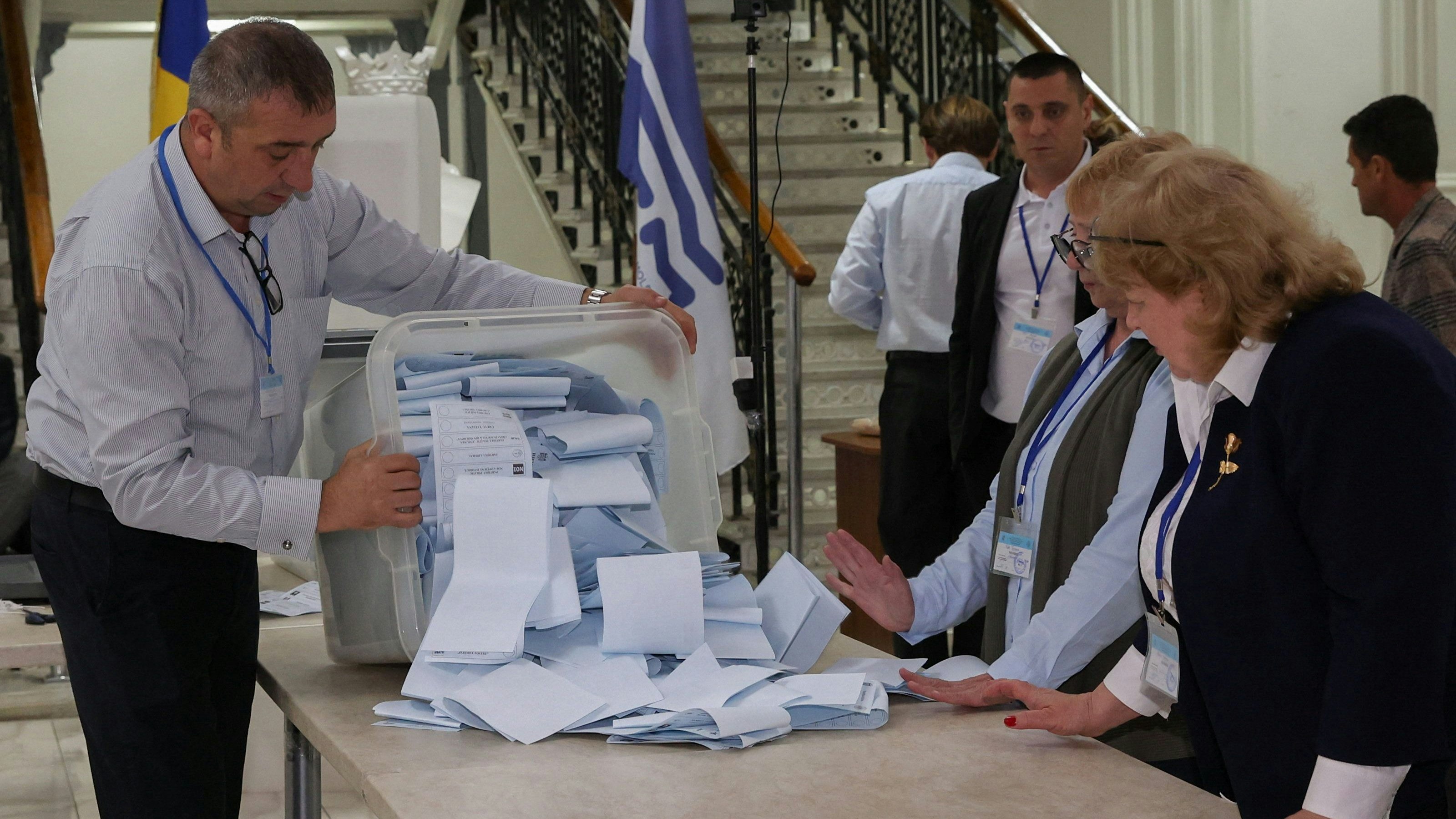 Heute.at - Pro-Europäer gewinnen richtungsweisende Wahl in Moldau