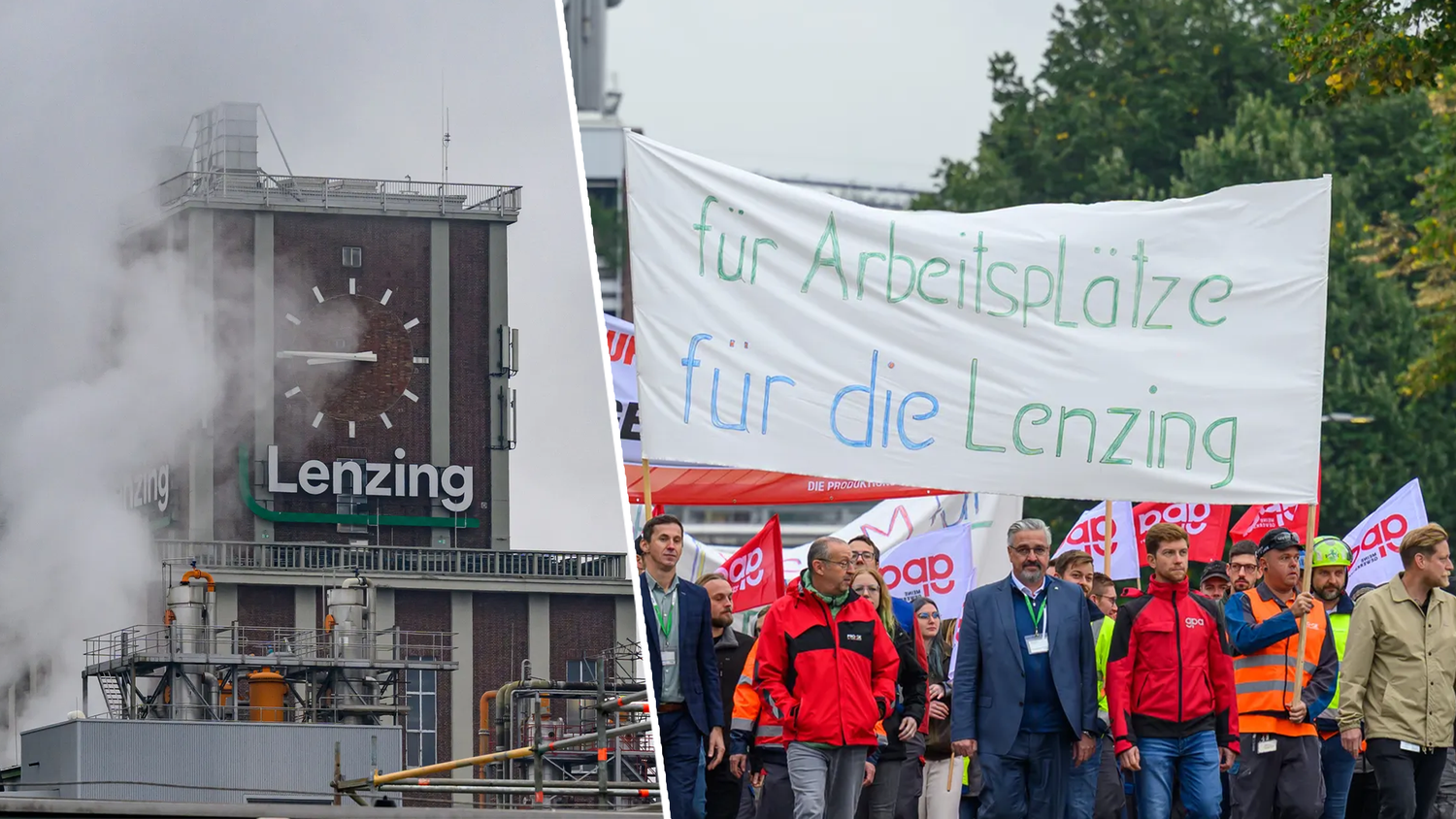 Eine große Betriebsversammlung und eine Sitzung des Aufsichtsrates gehen heute bei Lenzing über die Bühne.